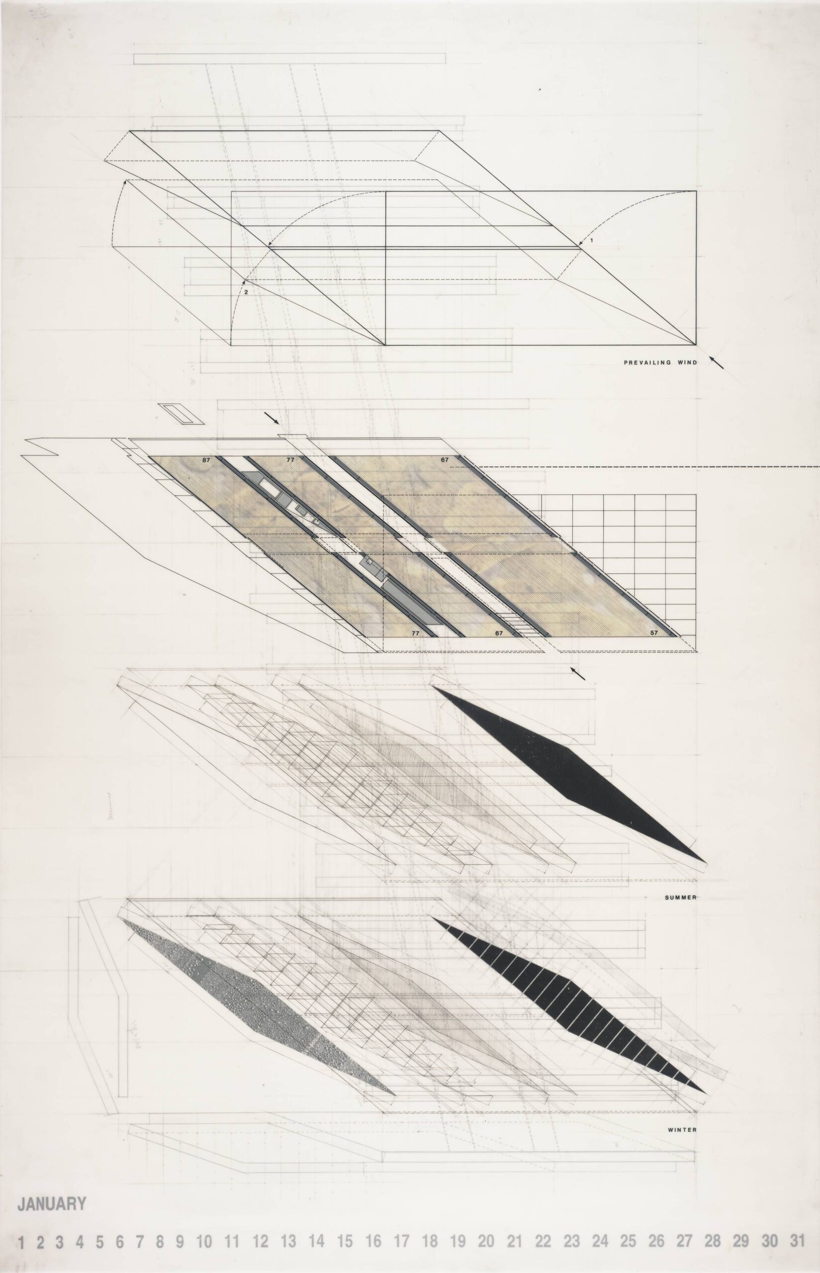 Drawing for Weather House