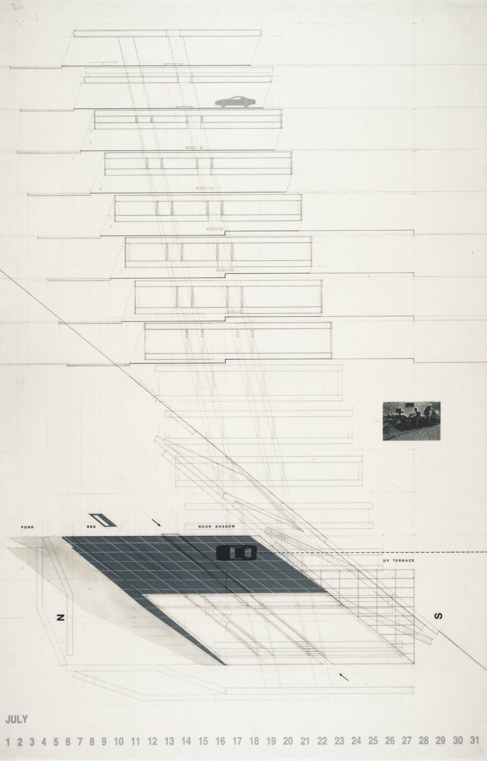 Drawing for Weather House