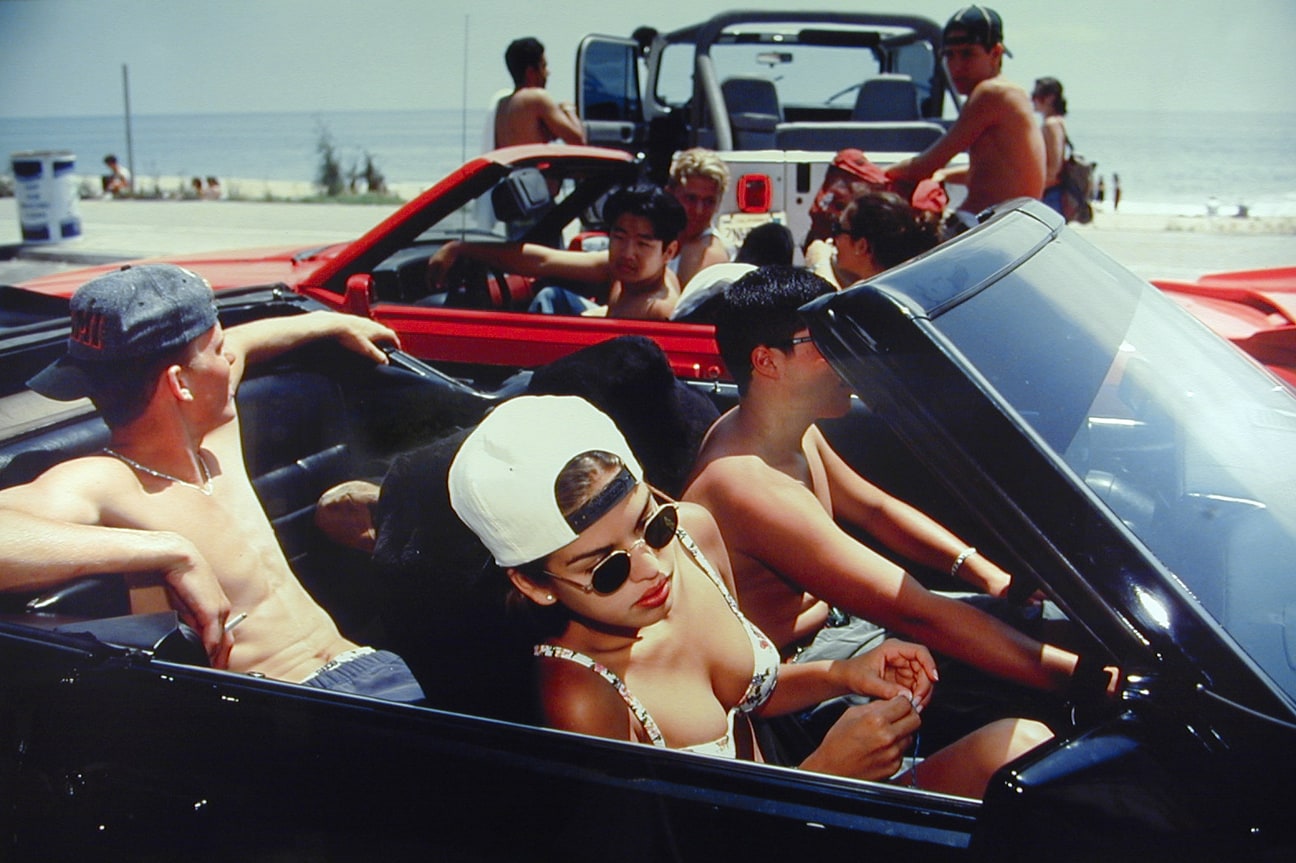 Mijanou and Friends from Beverly Hills High School on Senior Beach Day, Will Rogers State Beach