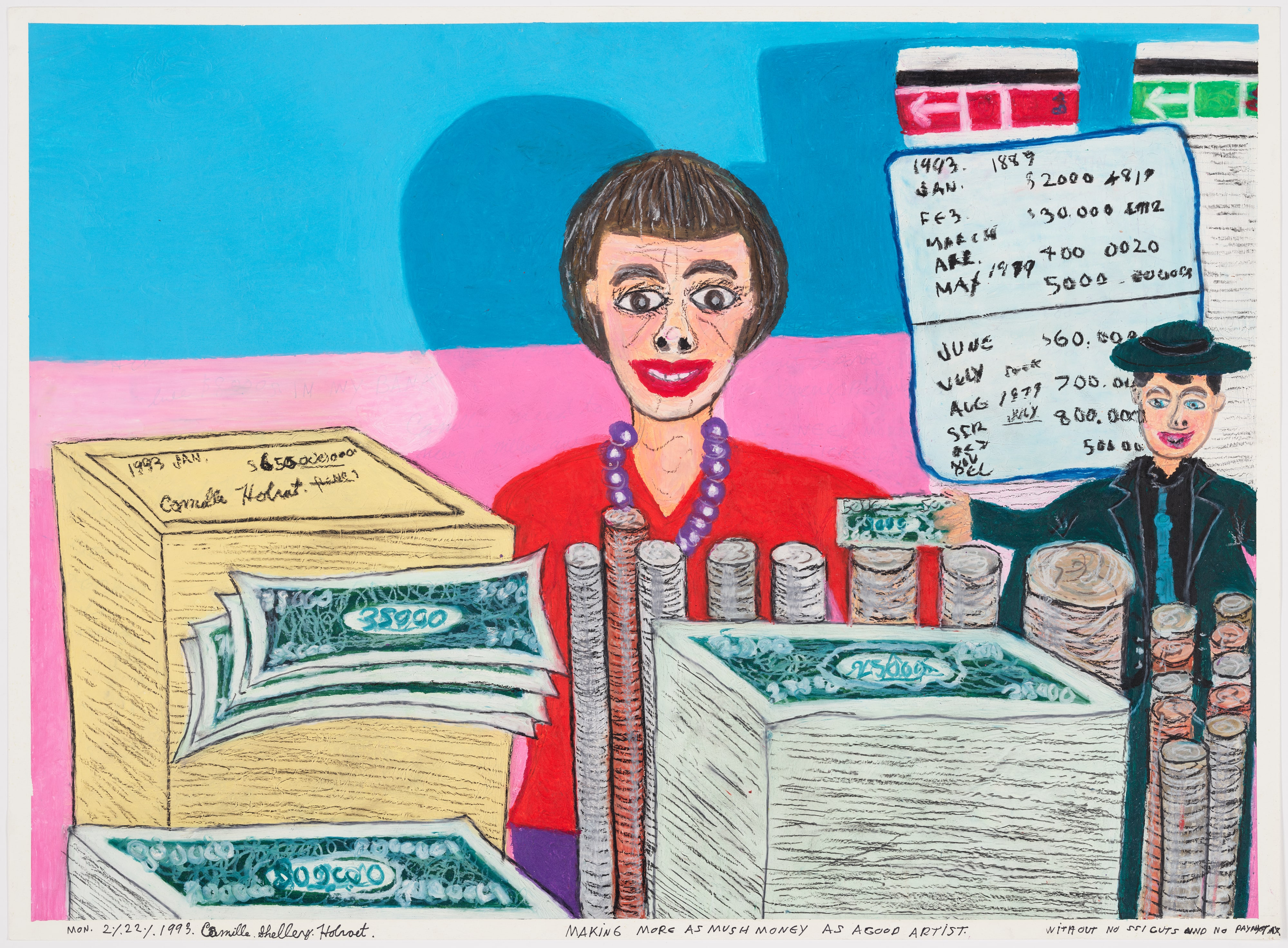 MAKING MORE AS MUSH MONEY AS A GOOD ARTIST, WITHOUT NO SSI CUTS AND NO PAY TAX