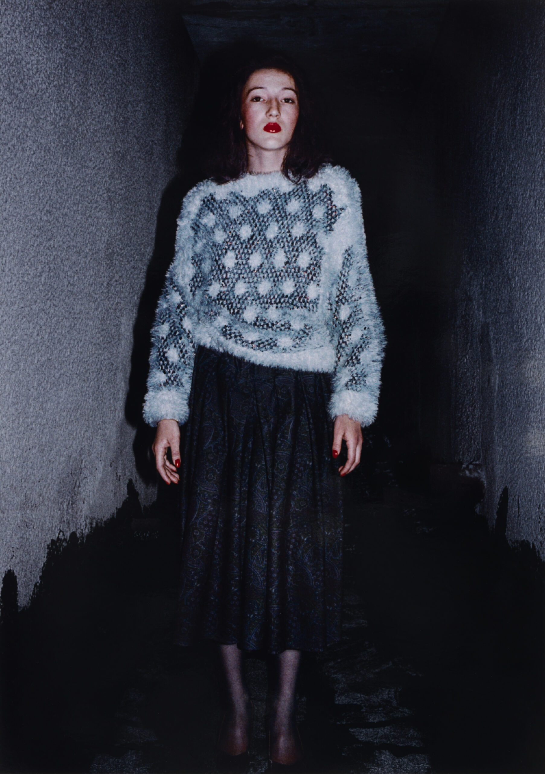 3/6/1991 Vladivostok, Russian SFSR. Indira, 17 years old. Originally born in Osetiya, she moved to Vladivostok when she was three., from the series 1991 USSR
