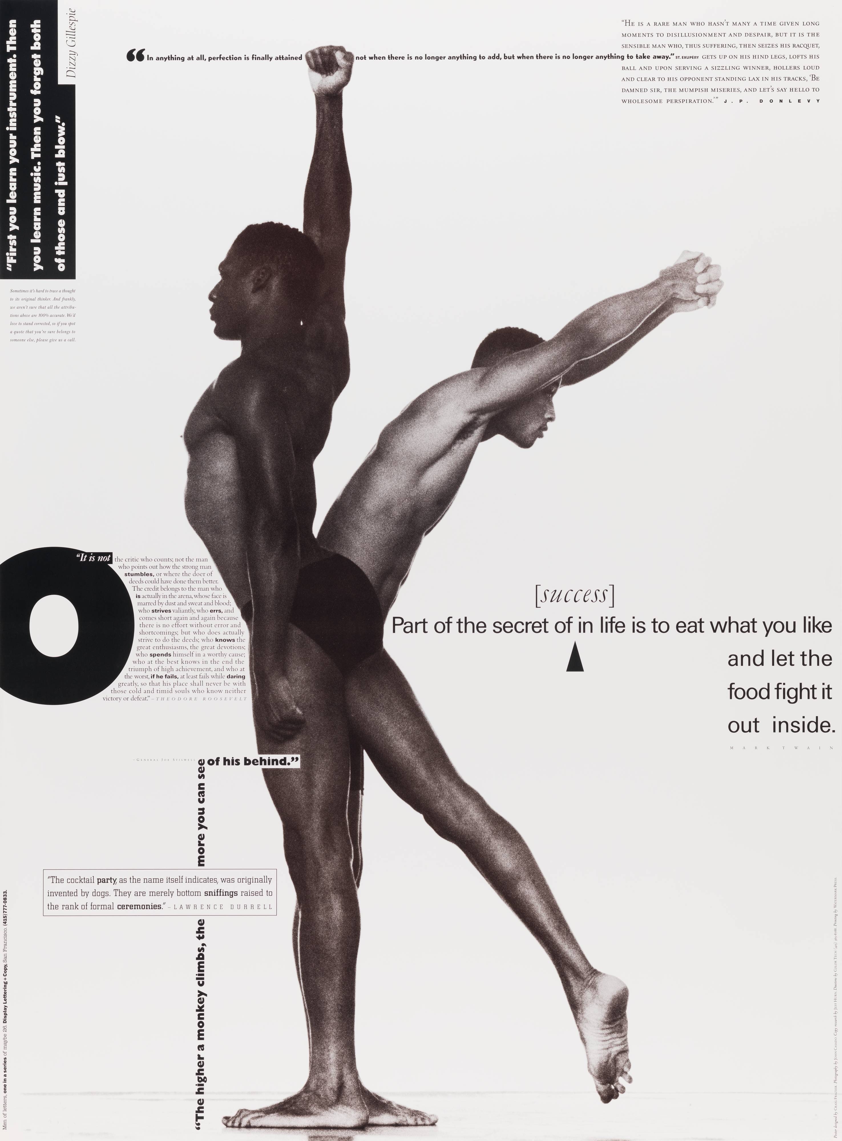 K, from the series Men of Letters