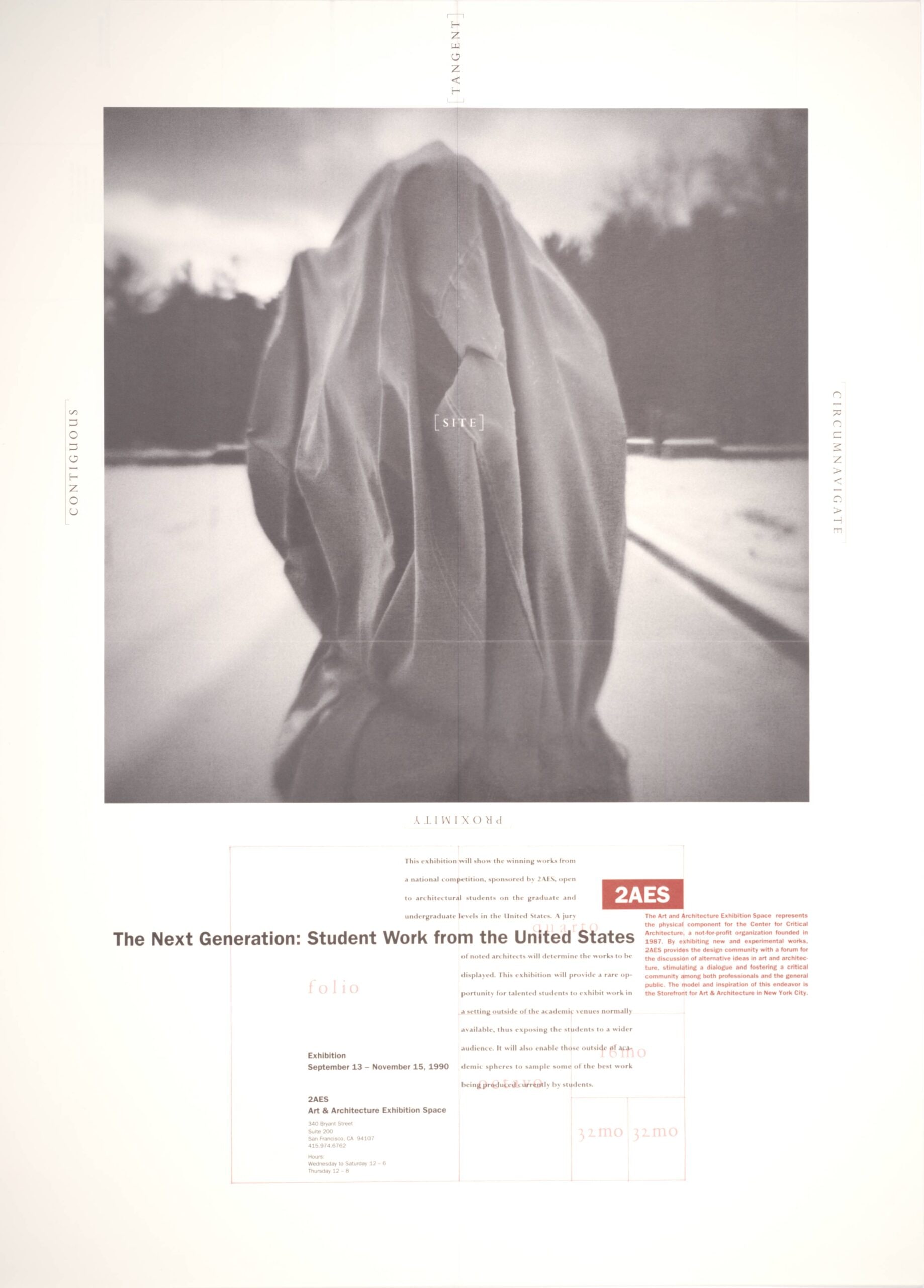 The Next Generation: Student Work from the United States, Call for Entries poster