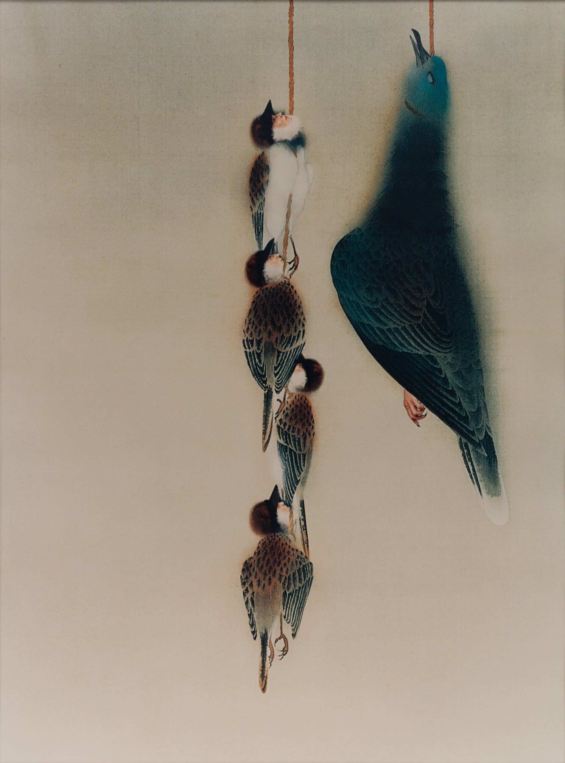 Gyoshu (Sparrows and Pigeon)