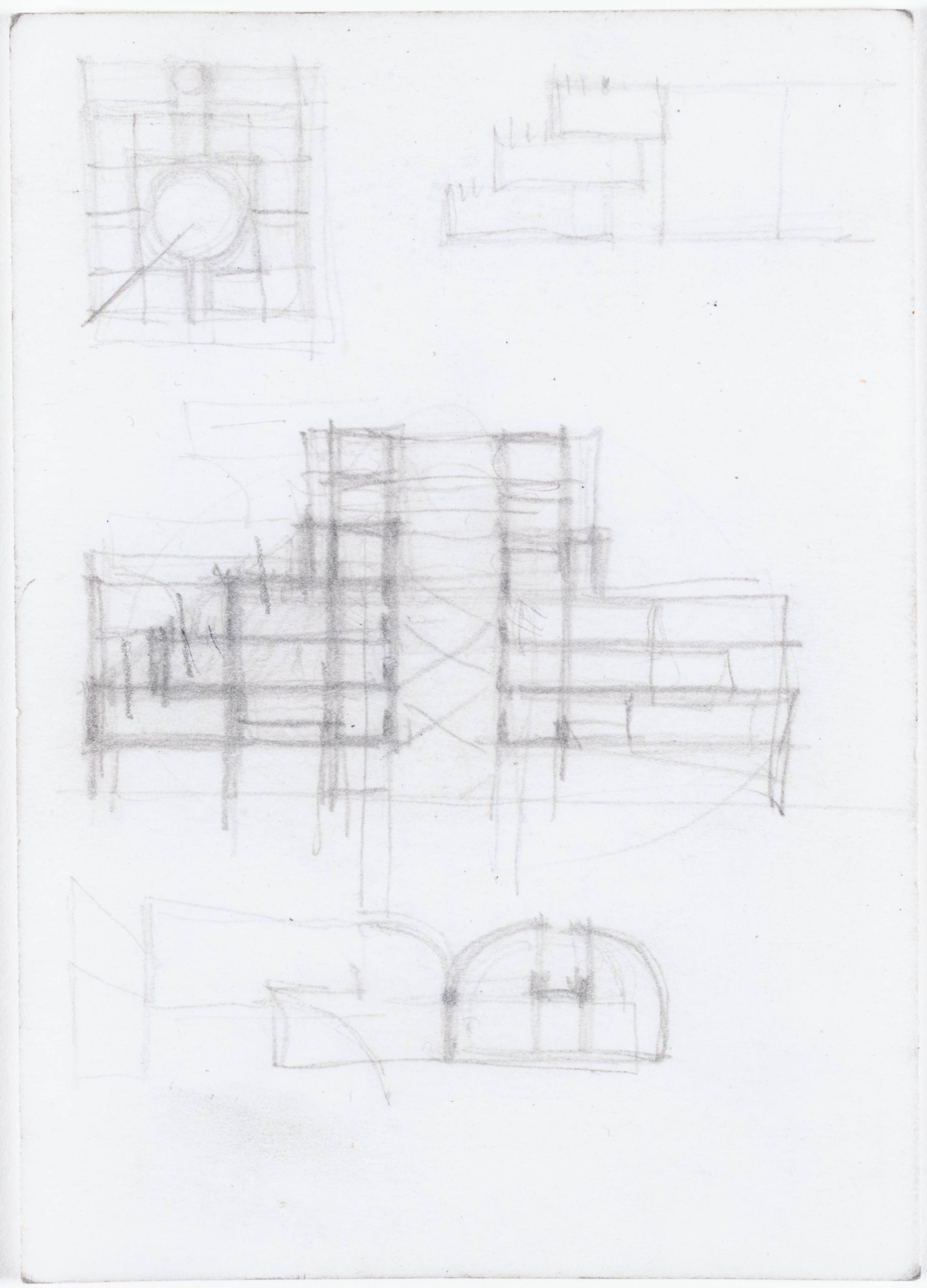 SFMOMA Floor Plan and Section Studies