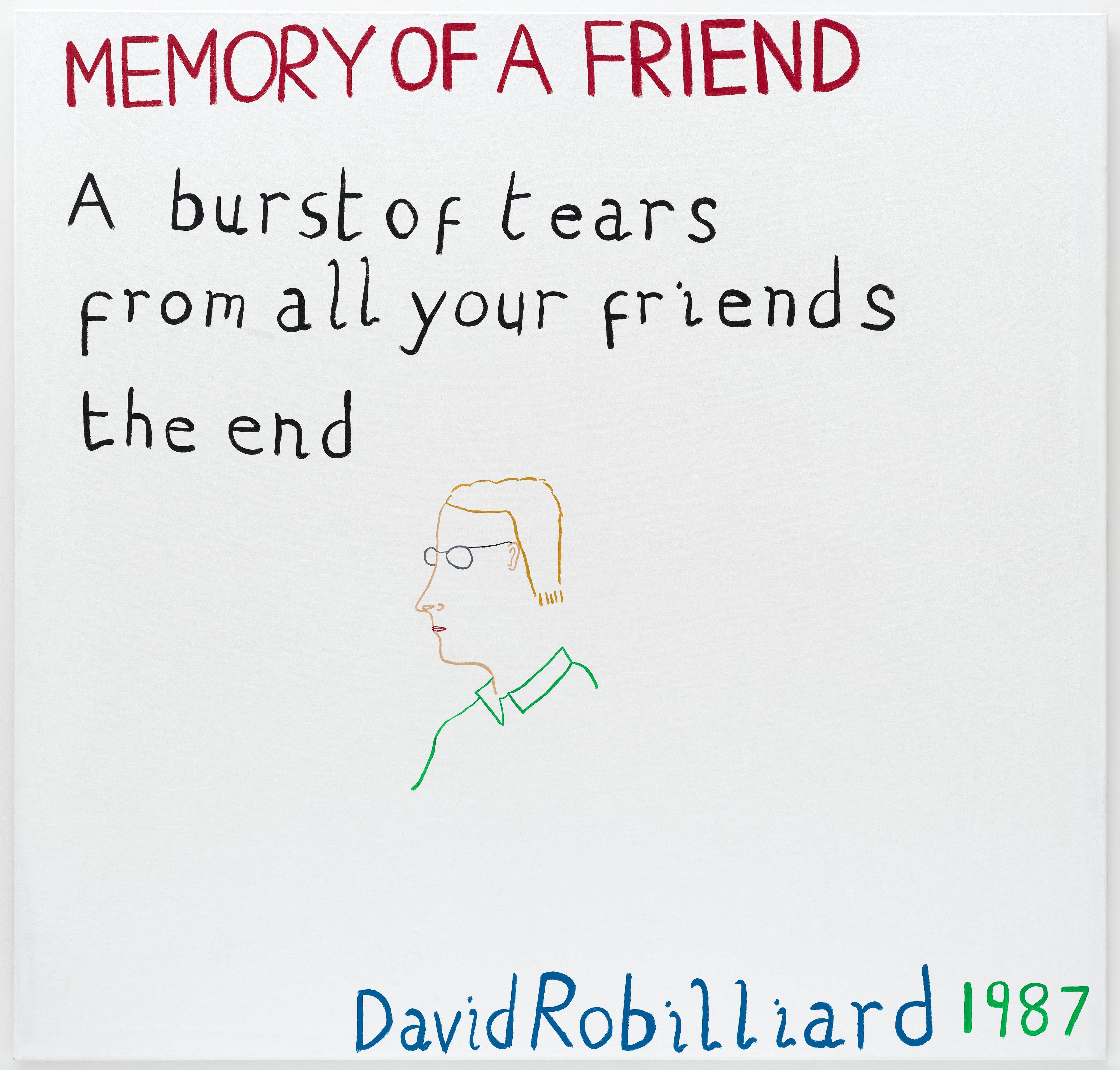Memory of a Friend