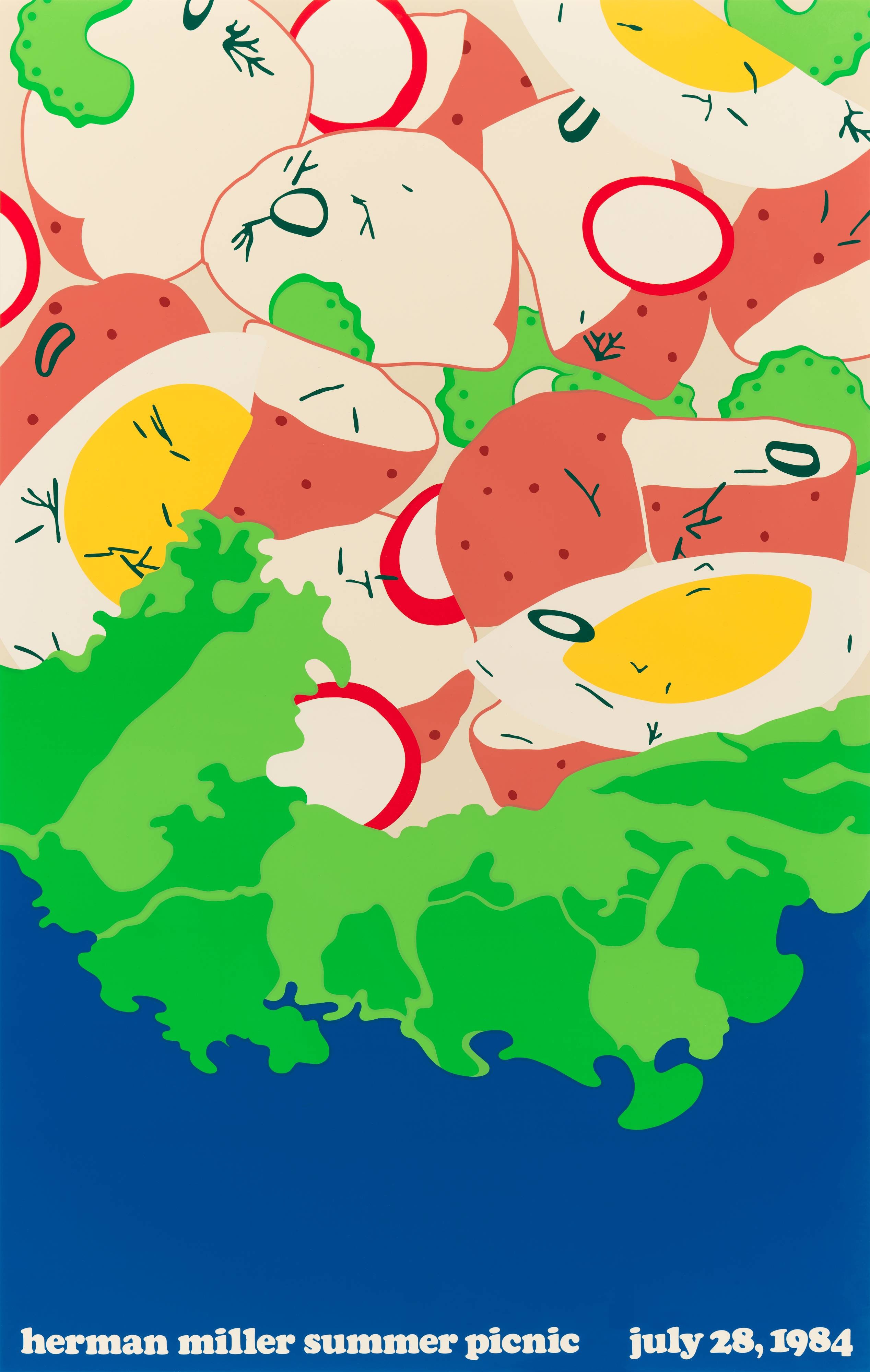 Herman Miller Summer Picnic poster