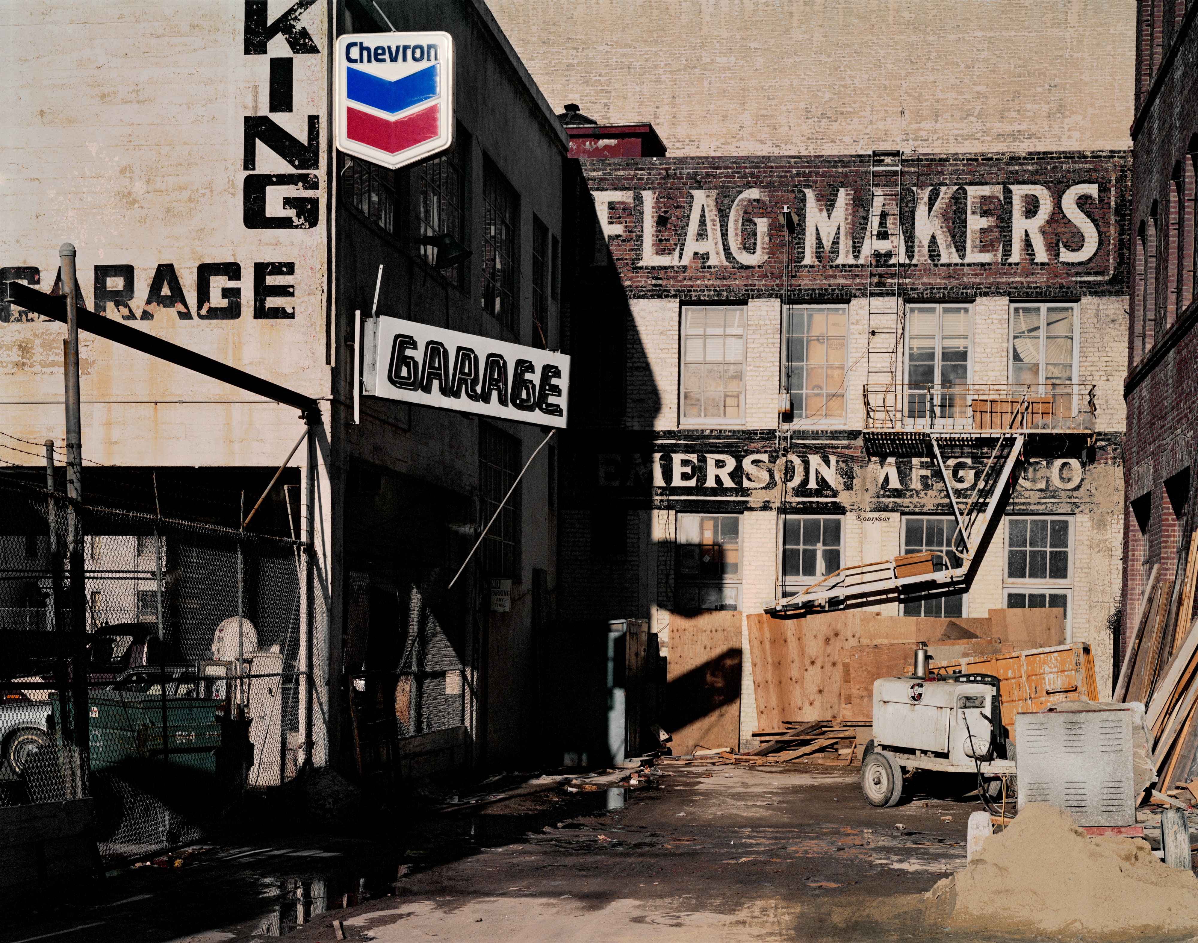 Flag Makers, Natoma at Third Street, from the series South of Market, 1978-1986