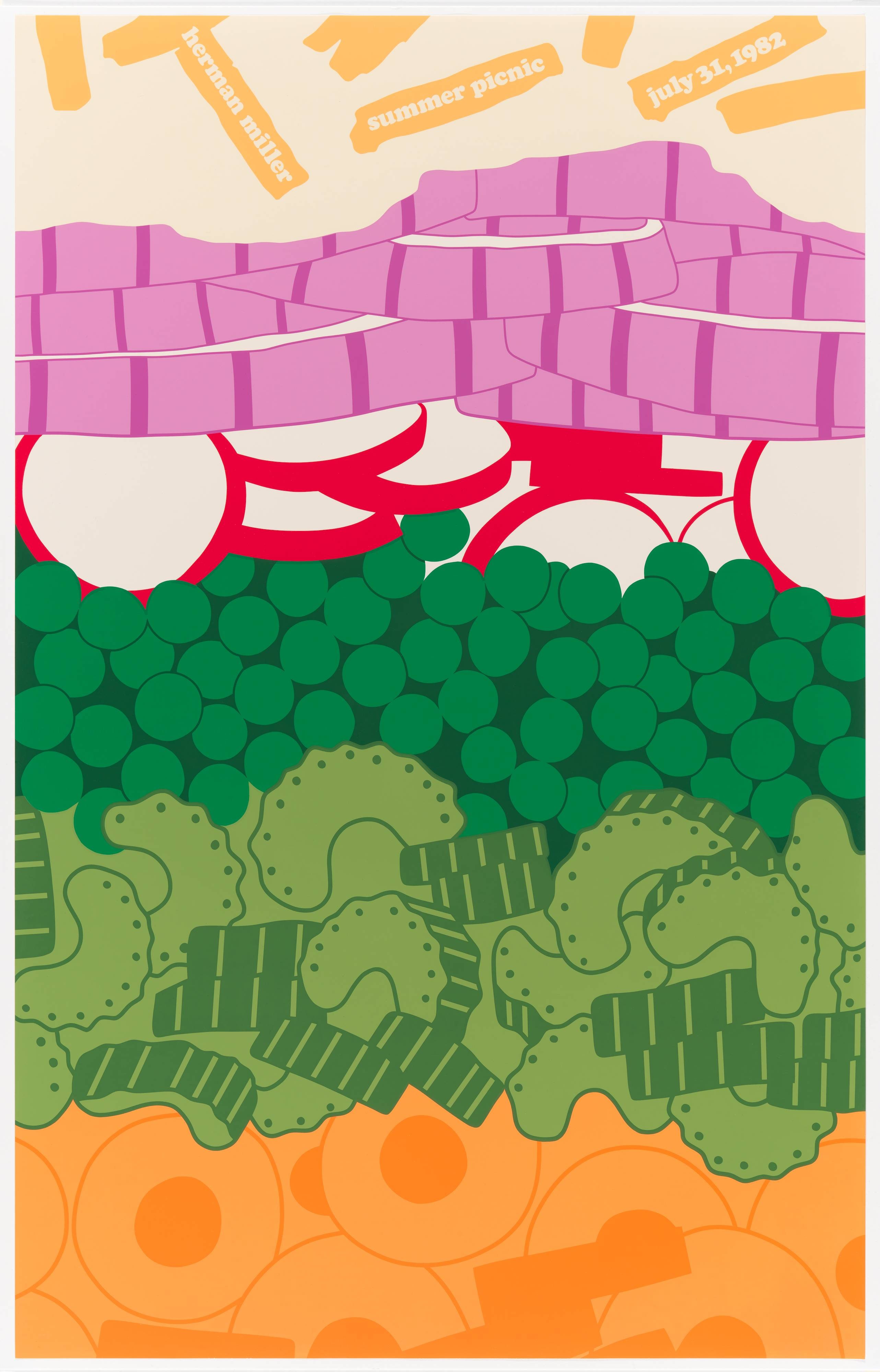 Herman Miller Summer Picnic poster