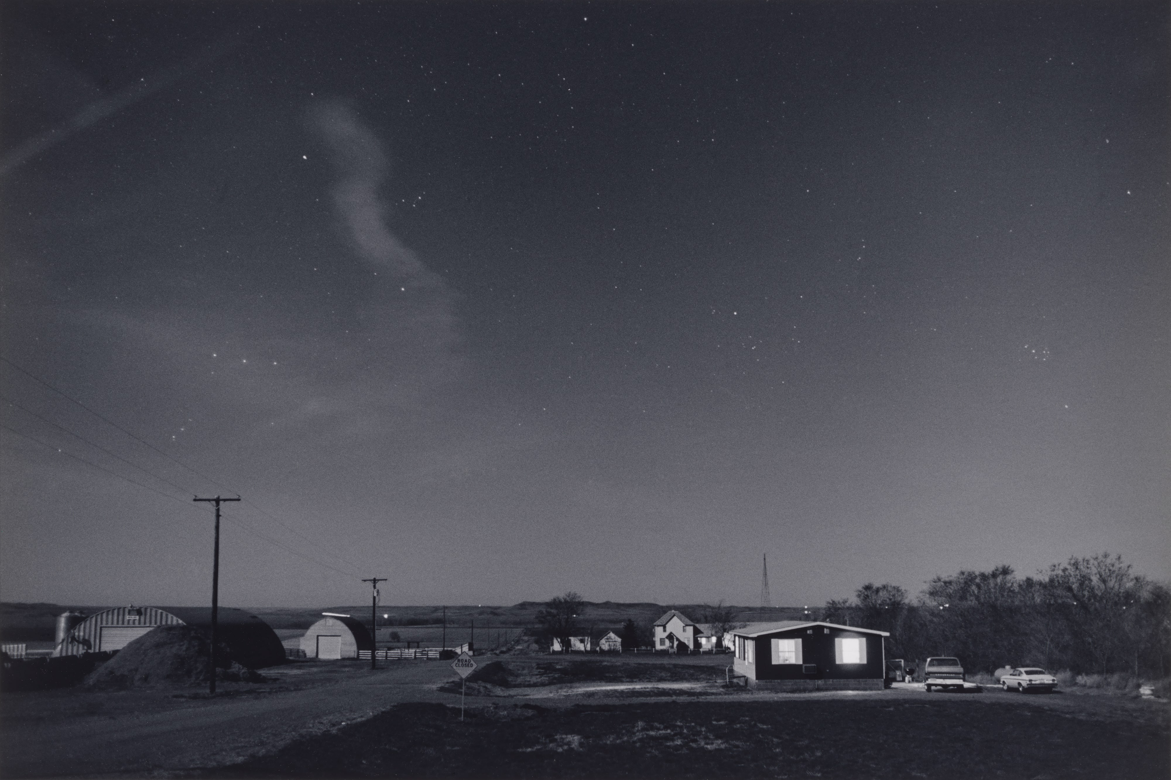 Night Scene with Stars, Bismarck, North Dakota