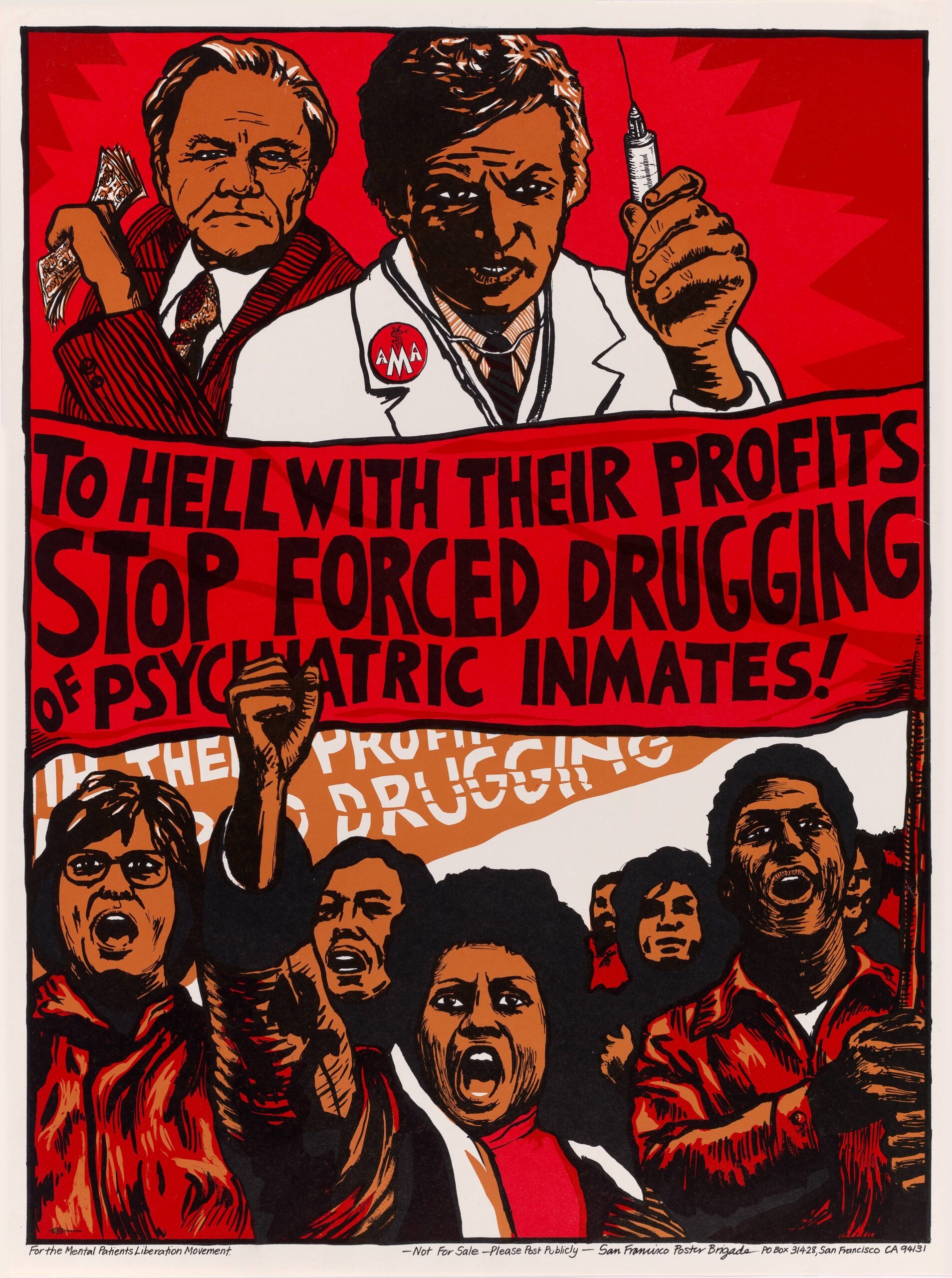 To Hell with Their Profits, Stop Forced Drugging of Psychiatric Inmates!