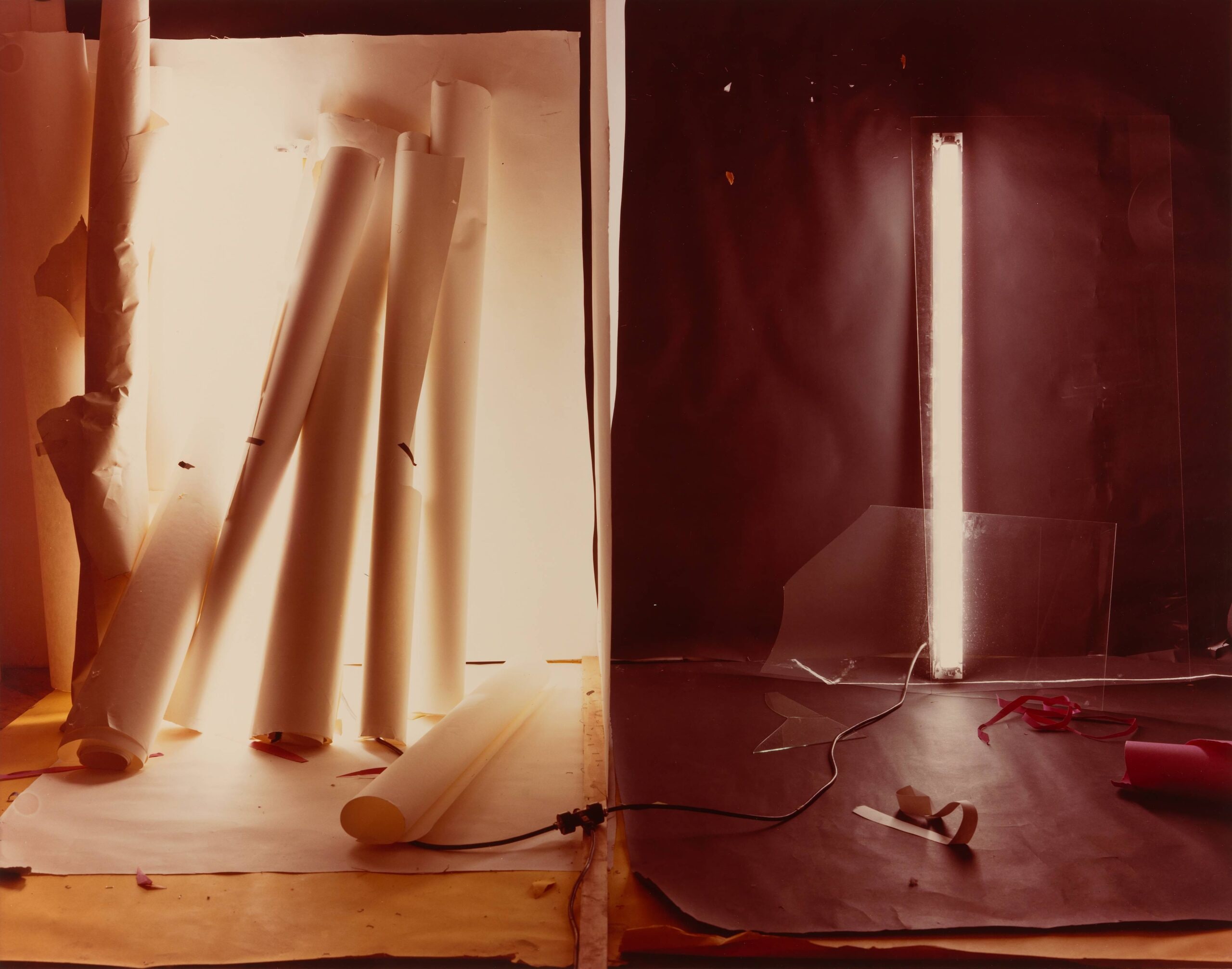 Light Behind White Rolls and Light Behind Glass [no. 99]