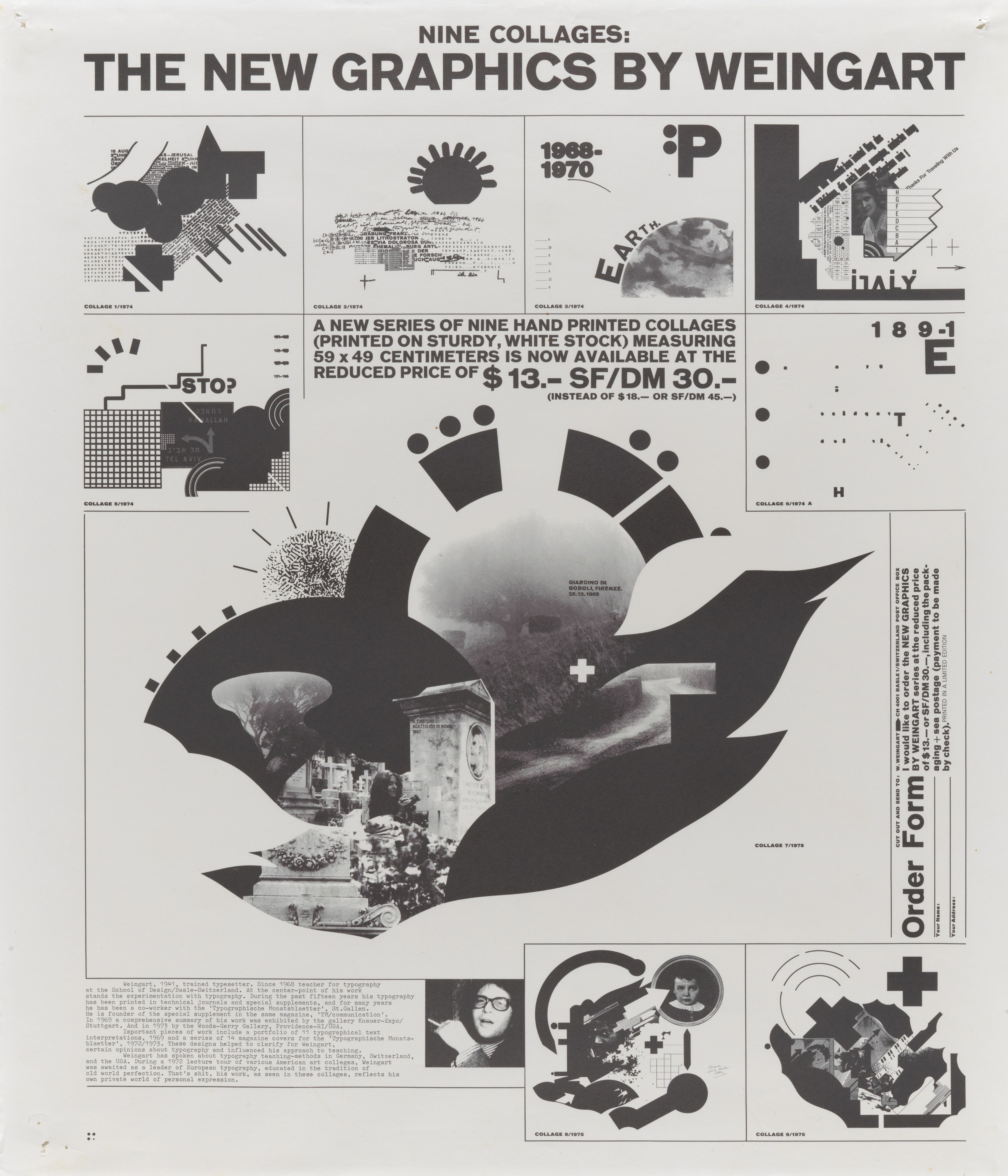 Nine Collages: The New Graphics by Weingart