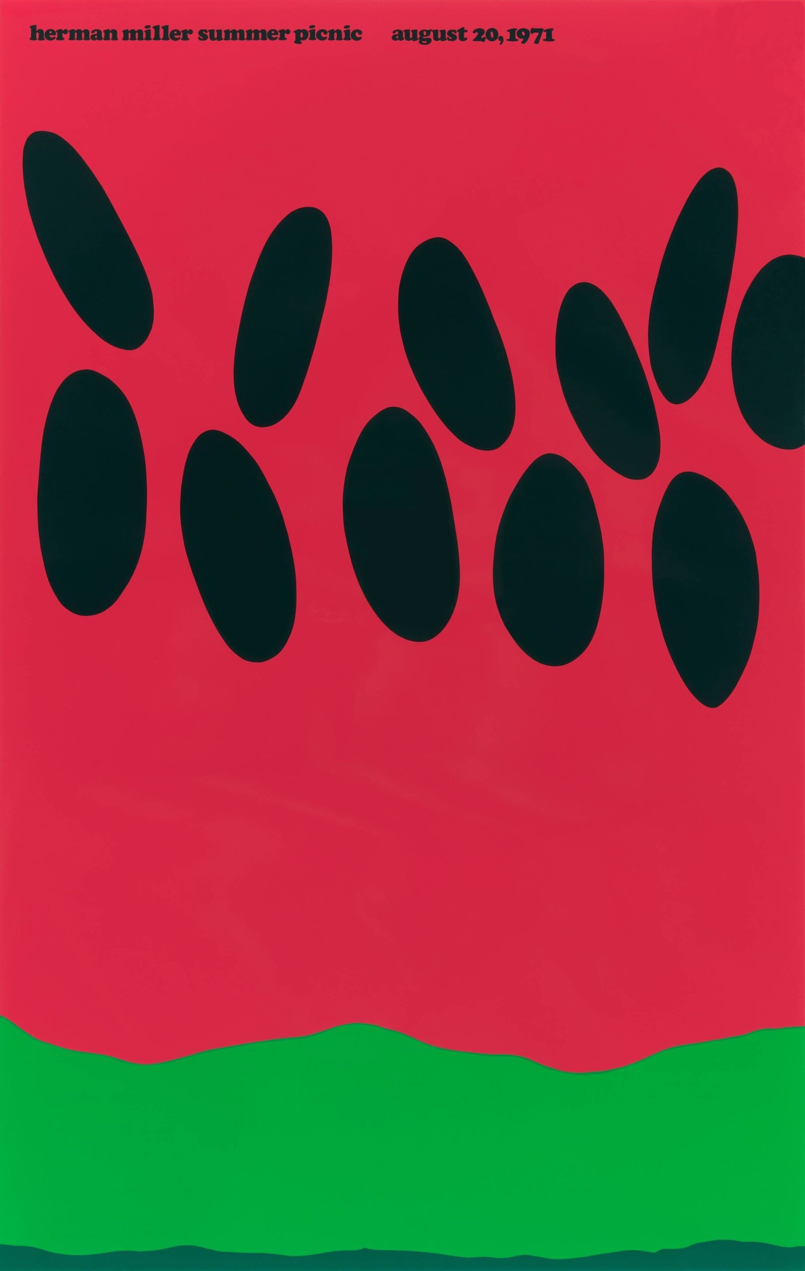 Herman Miller Summer Picnic poster