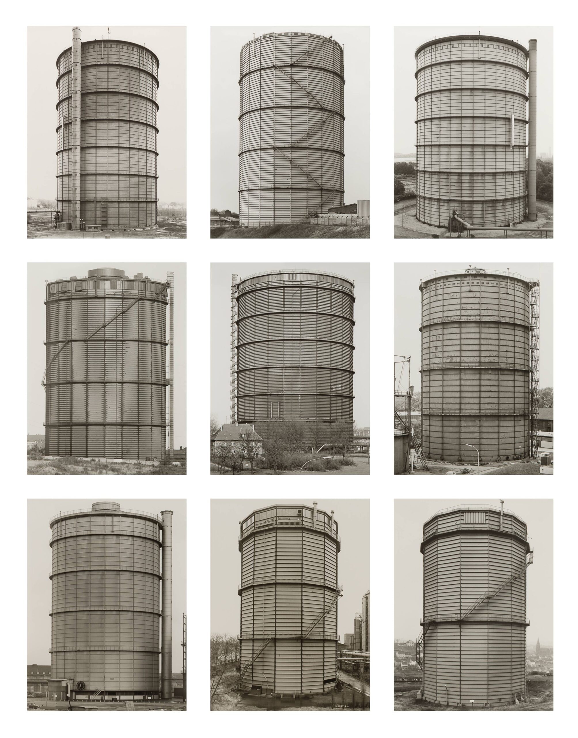 Gasbehälter, Deutschland, Großbritannien (Gas Holders, Germany, United Kingdom)