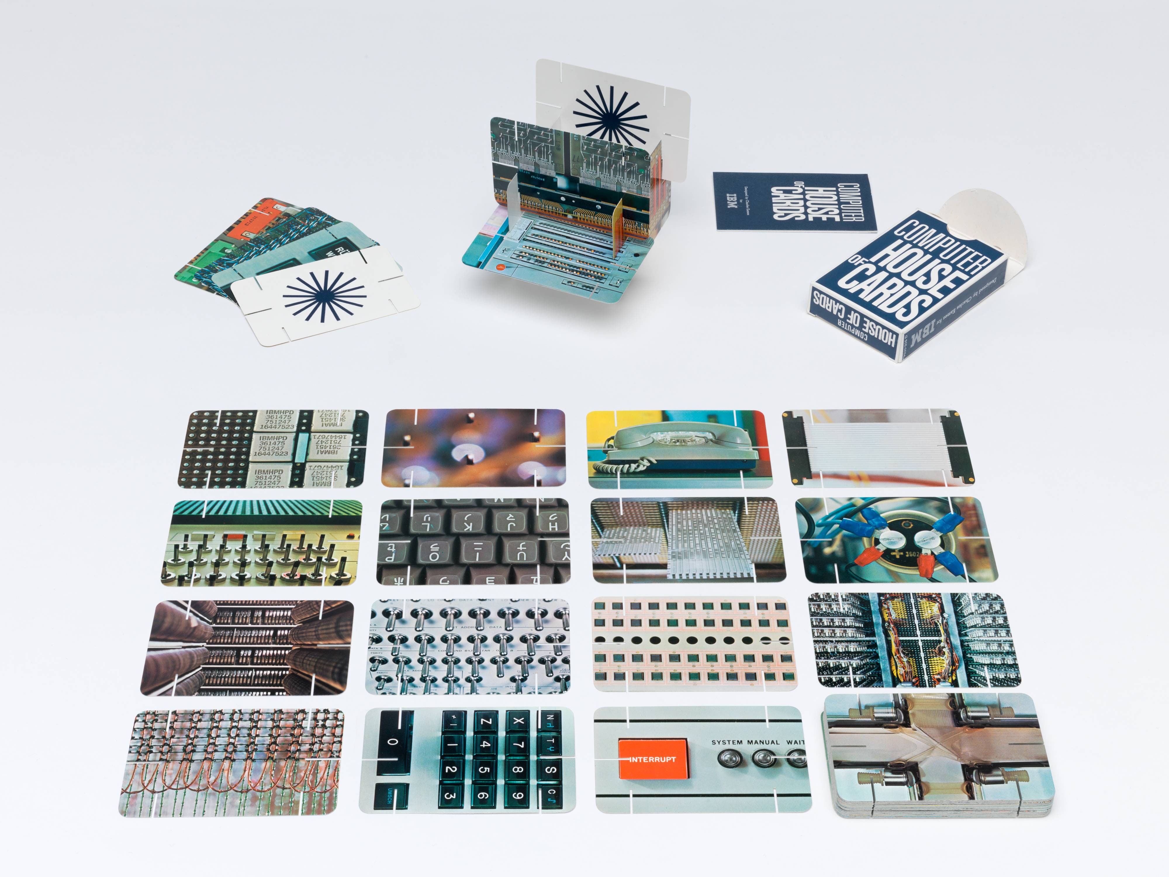 Computer House of Cards for the IBM Pavilion at the World’s Fair, Osaka