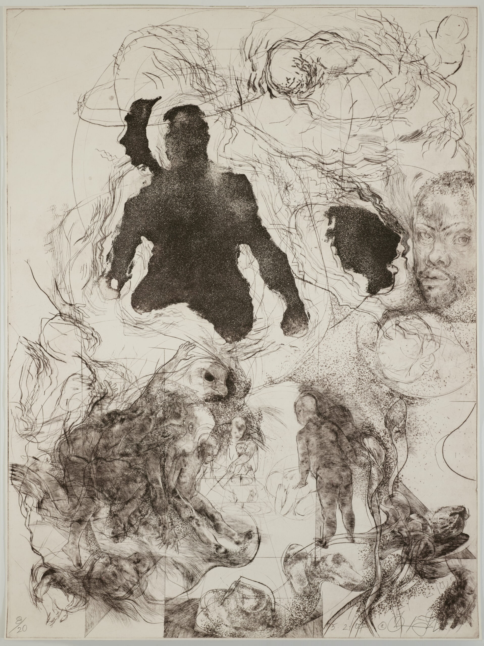 Intaglio Drypoint VI (State II)