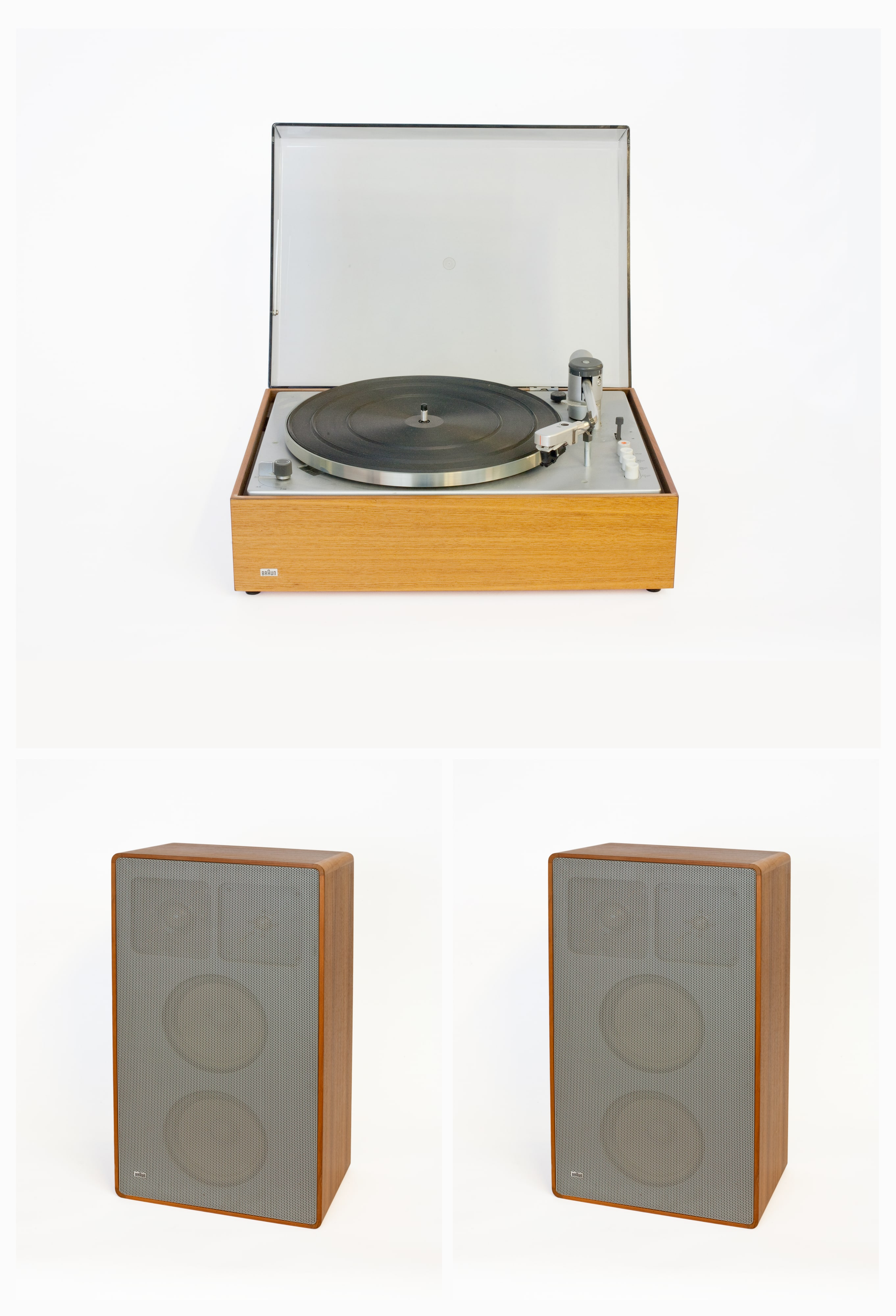 Braun PS 600 phonograph and L 810 speakers