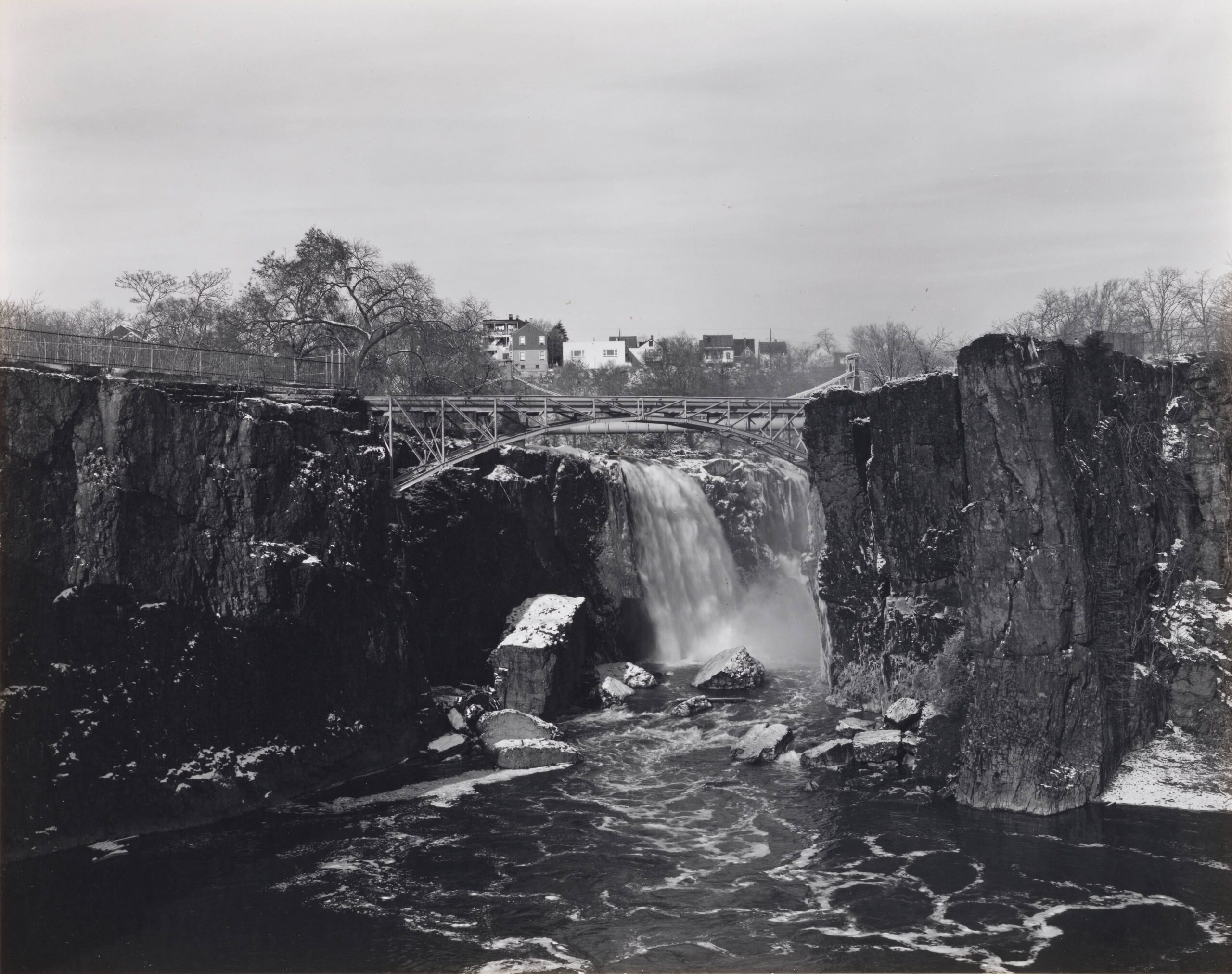 The Passaic Falls, December, 1967, from the portfolio Paterson
