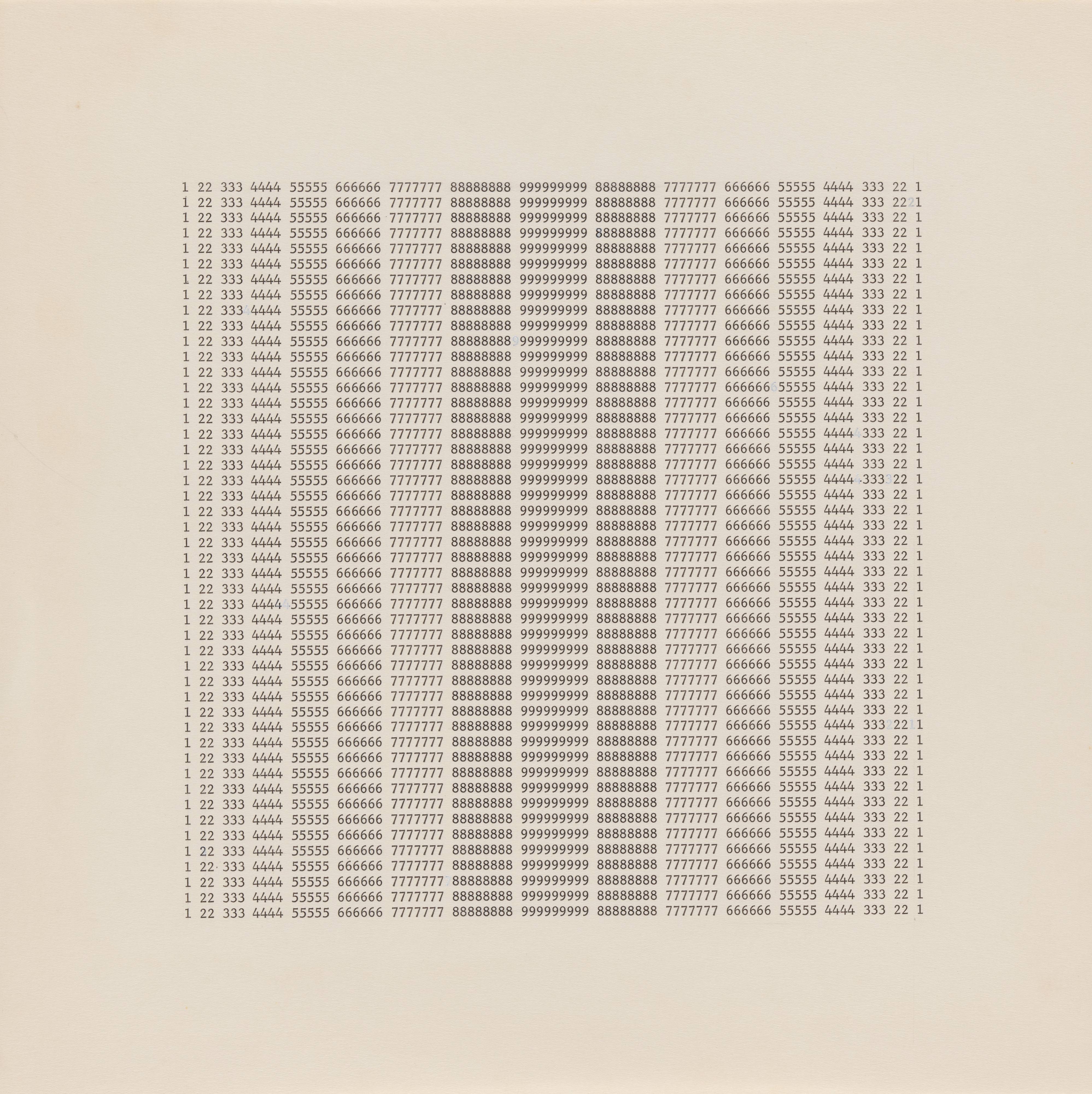 Untitled, from the series Type Writer Type
