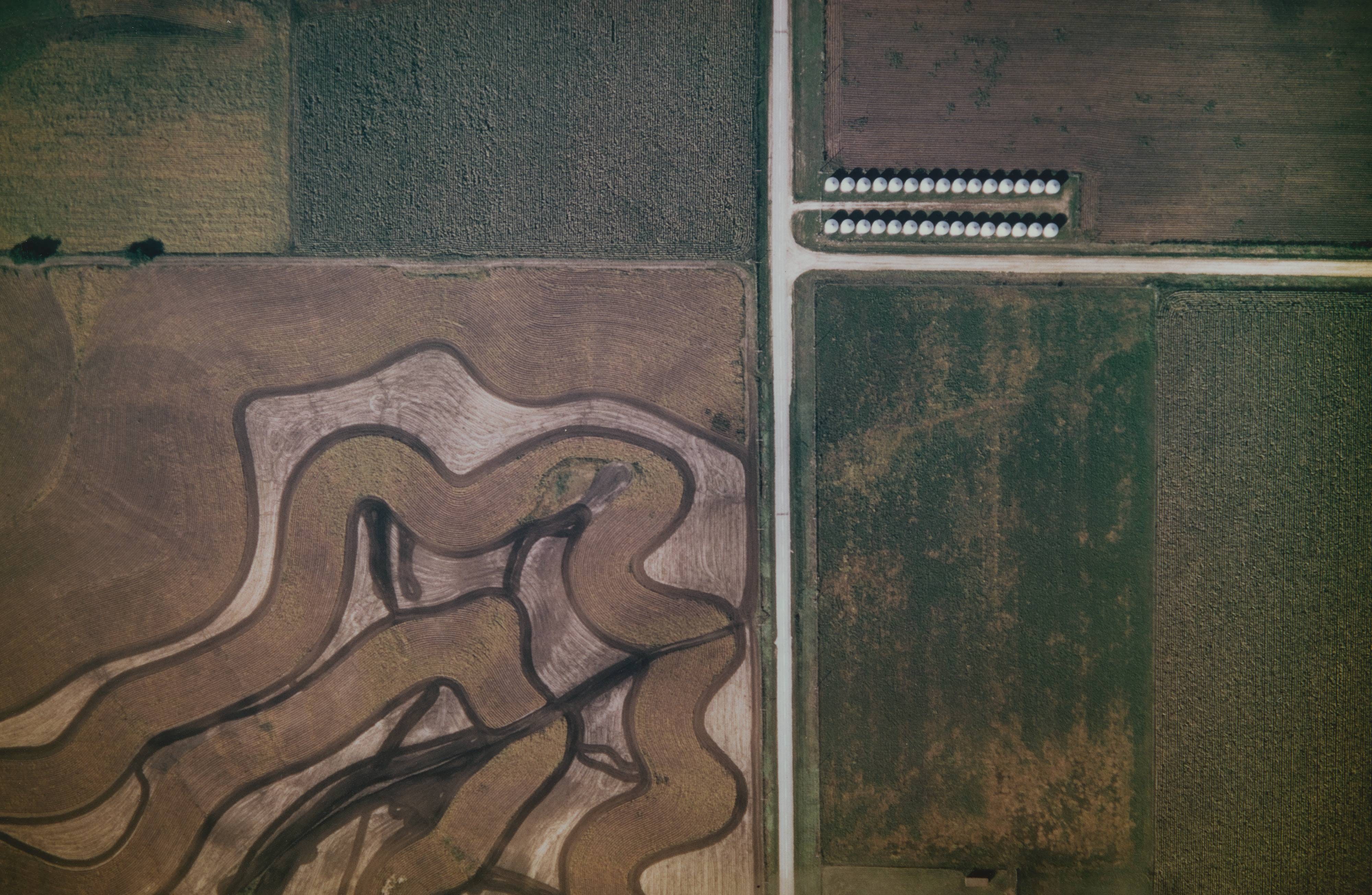 Silo on Farm, Iowa