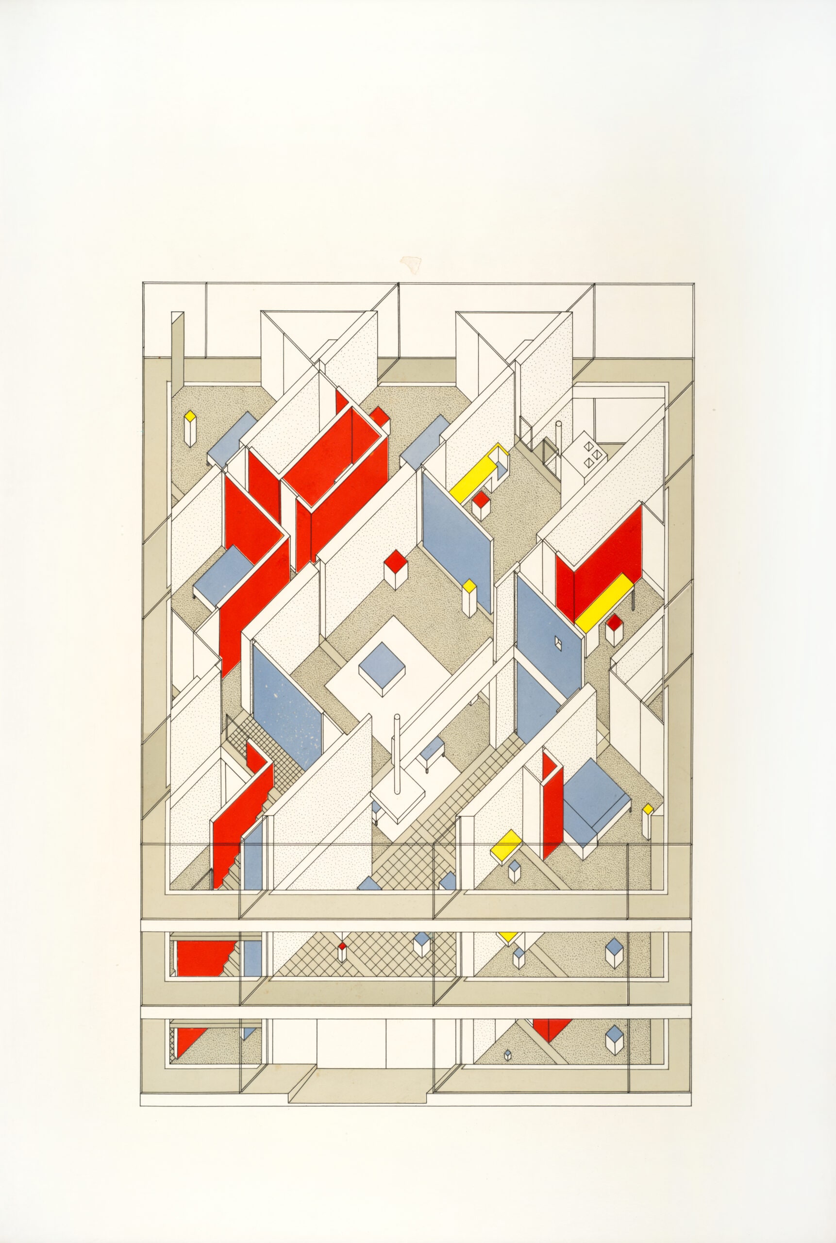 Diamond House B, Projection