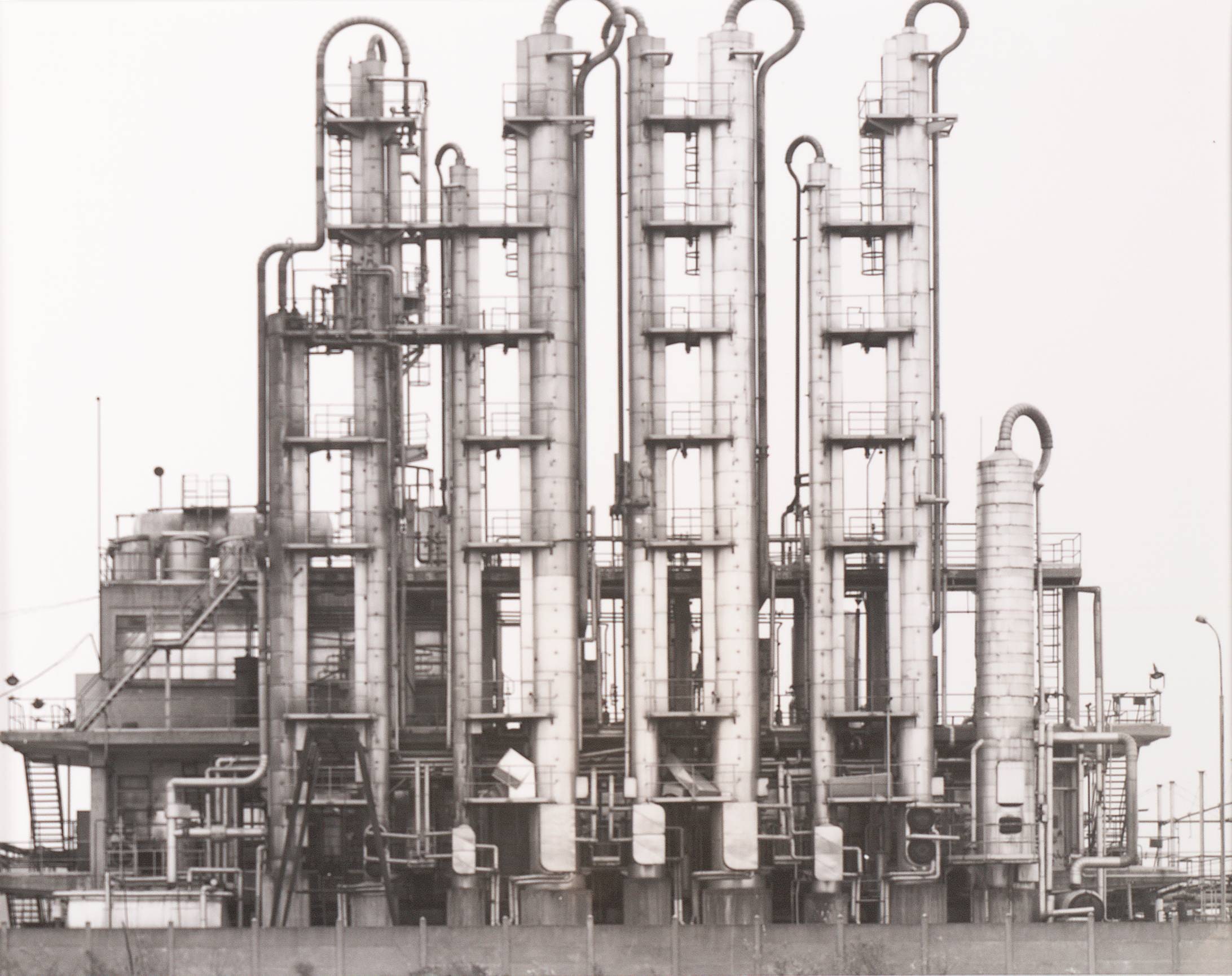 Raffinerie bei Metz, Frankreich (Refinery near Metz, France), from the portfolio Industriebauten (Industrial Buildings)