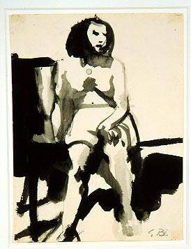 Untitled (Seated Figure)