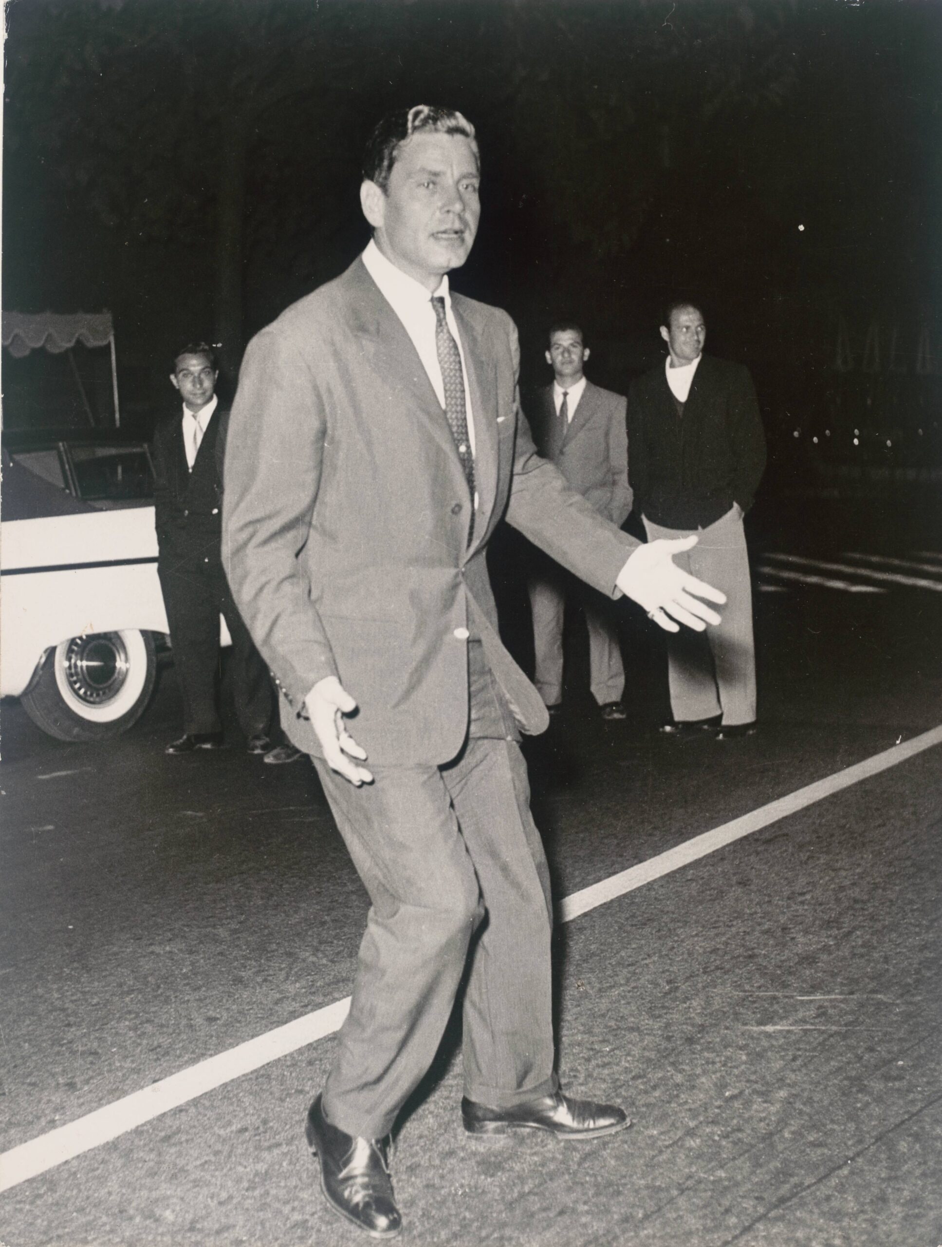 Anita Ekberg and Husband Anthony Steel, Vecchia Roma