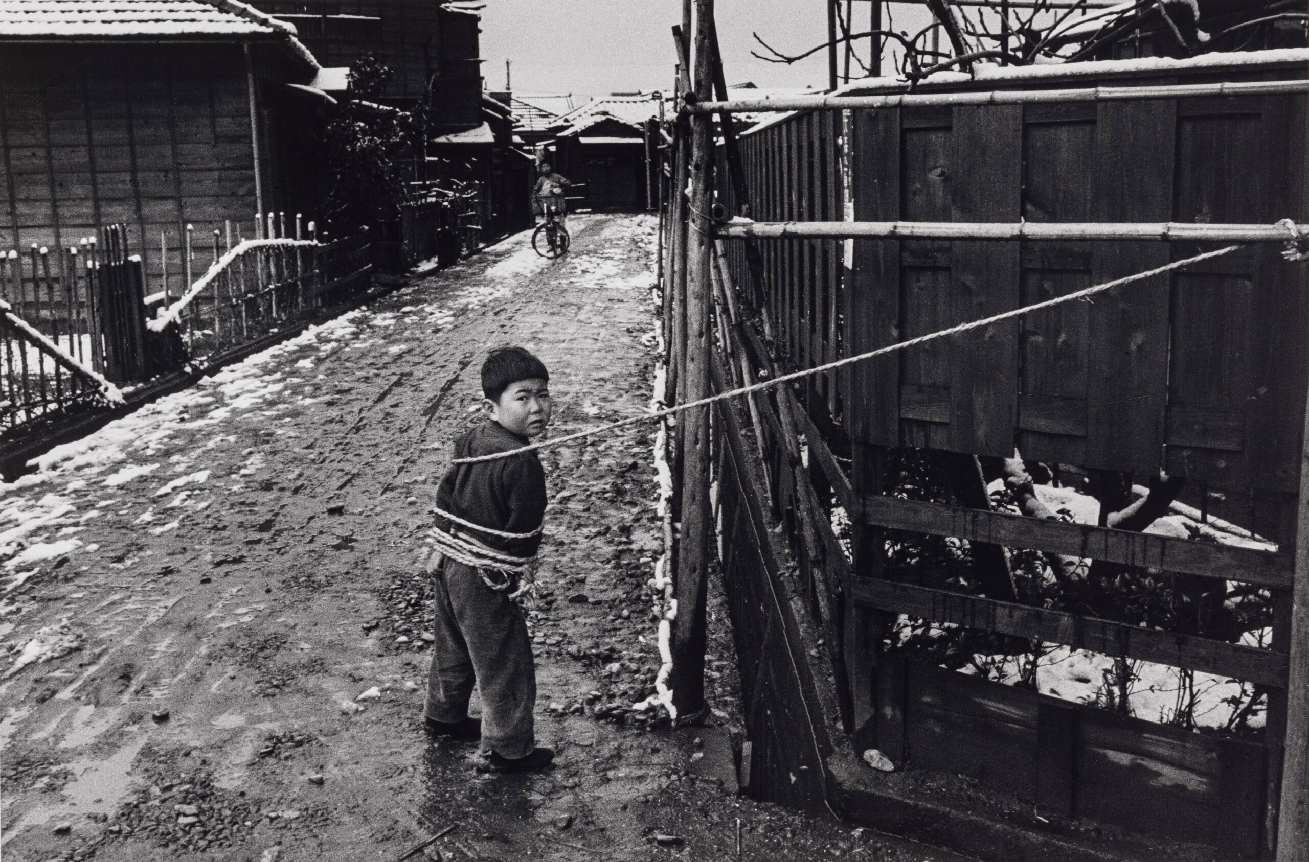 Child Playing Alone (Omori, Tokyo), from the series Once Upon a Time in Tokyo