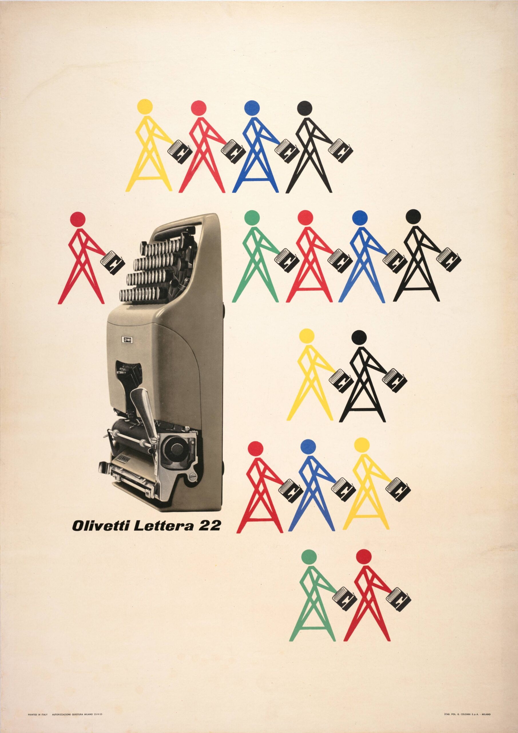 Olivetti Lettera 22 poster