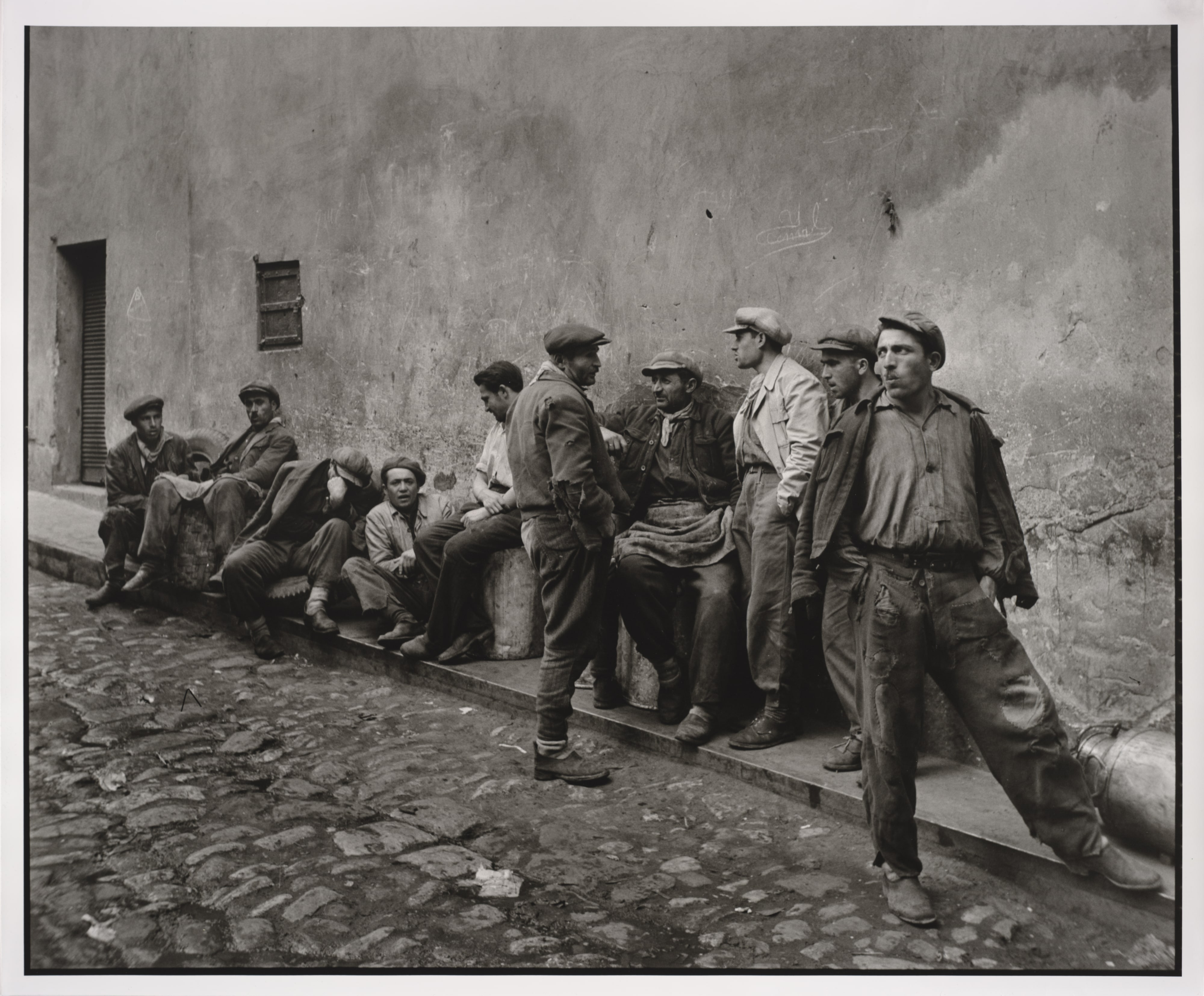 Porters Waiting for Work in Yag Iskelesi, Istanbul