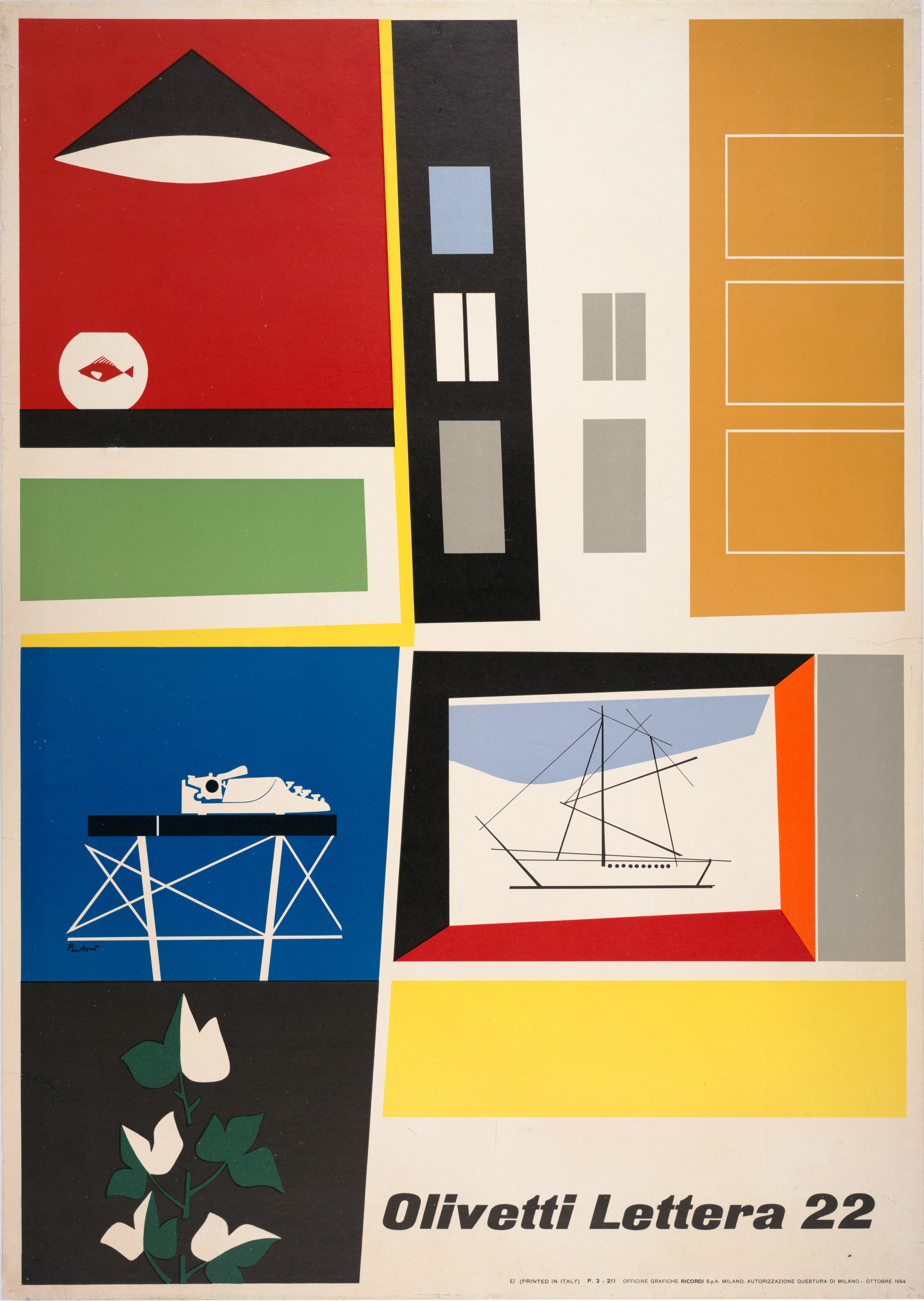 Olivetti Lettera 22 poster