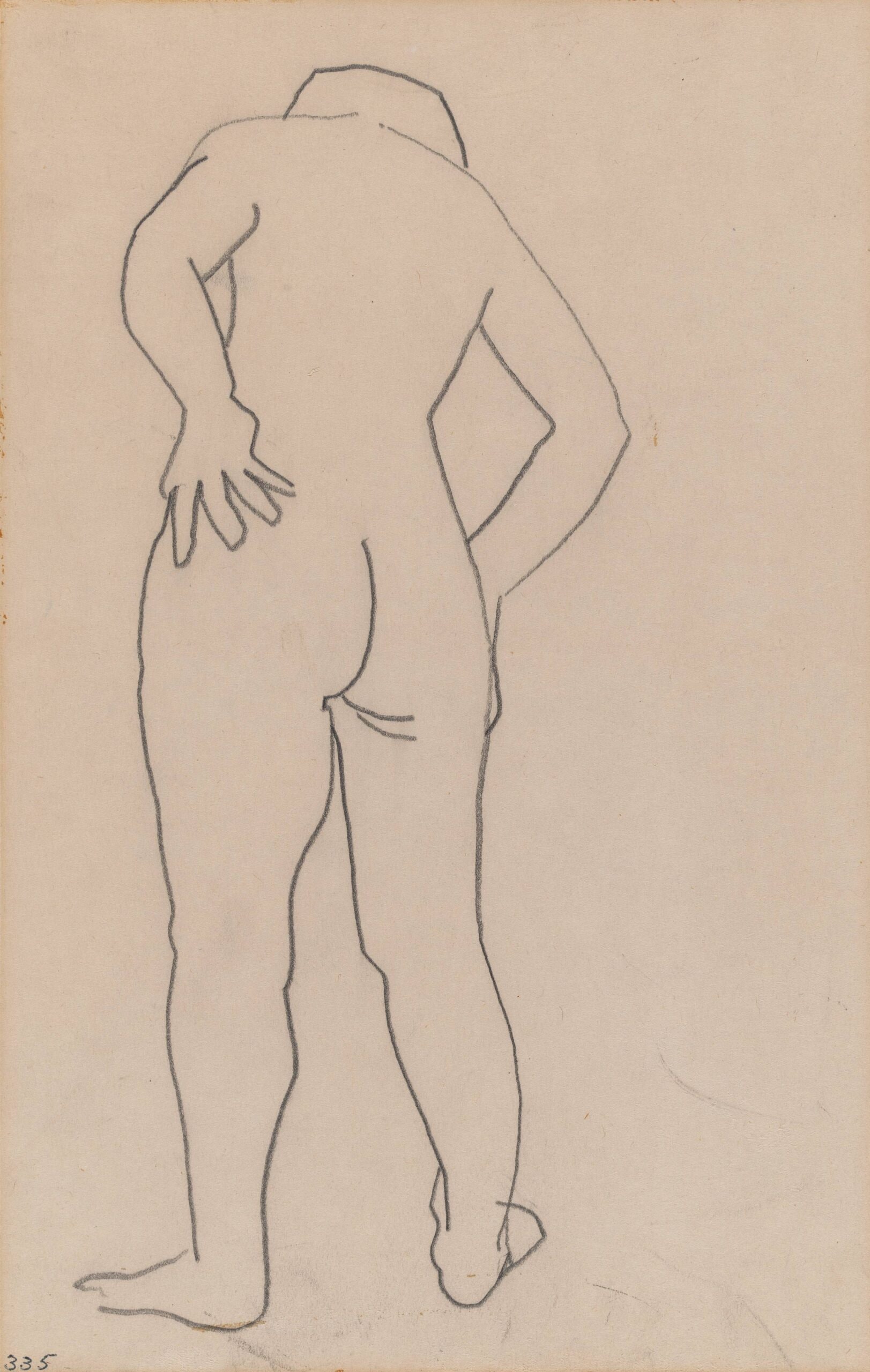 Nude with Hand on Hip