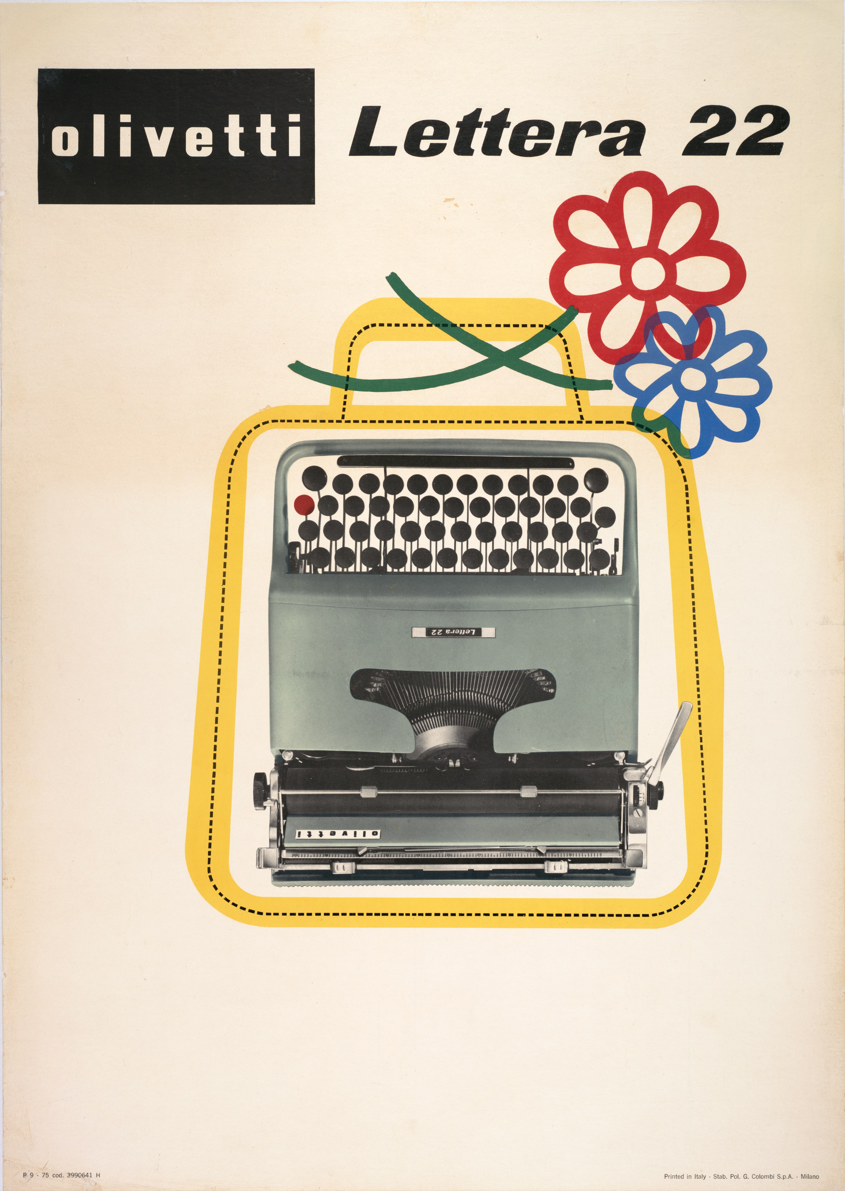 Olivetti Lettera 22 poster