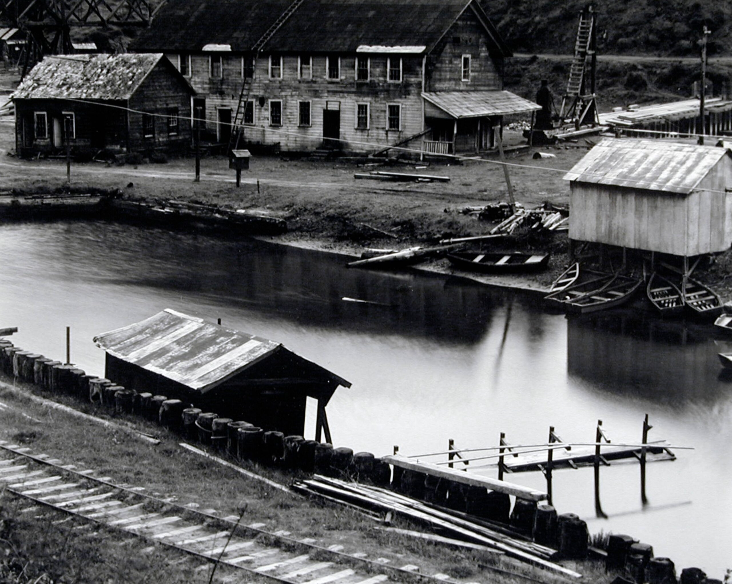 Lumber Mill at Albion, California