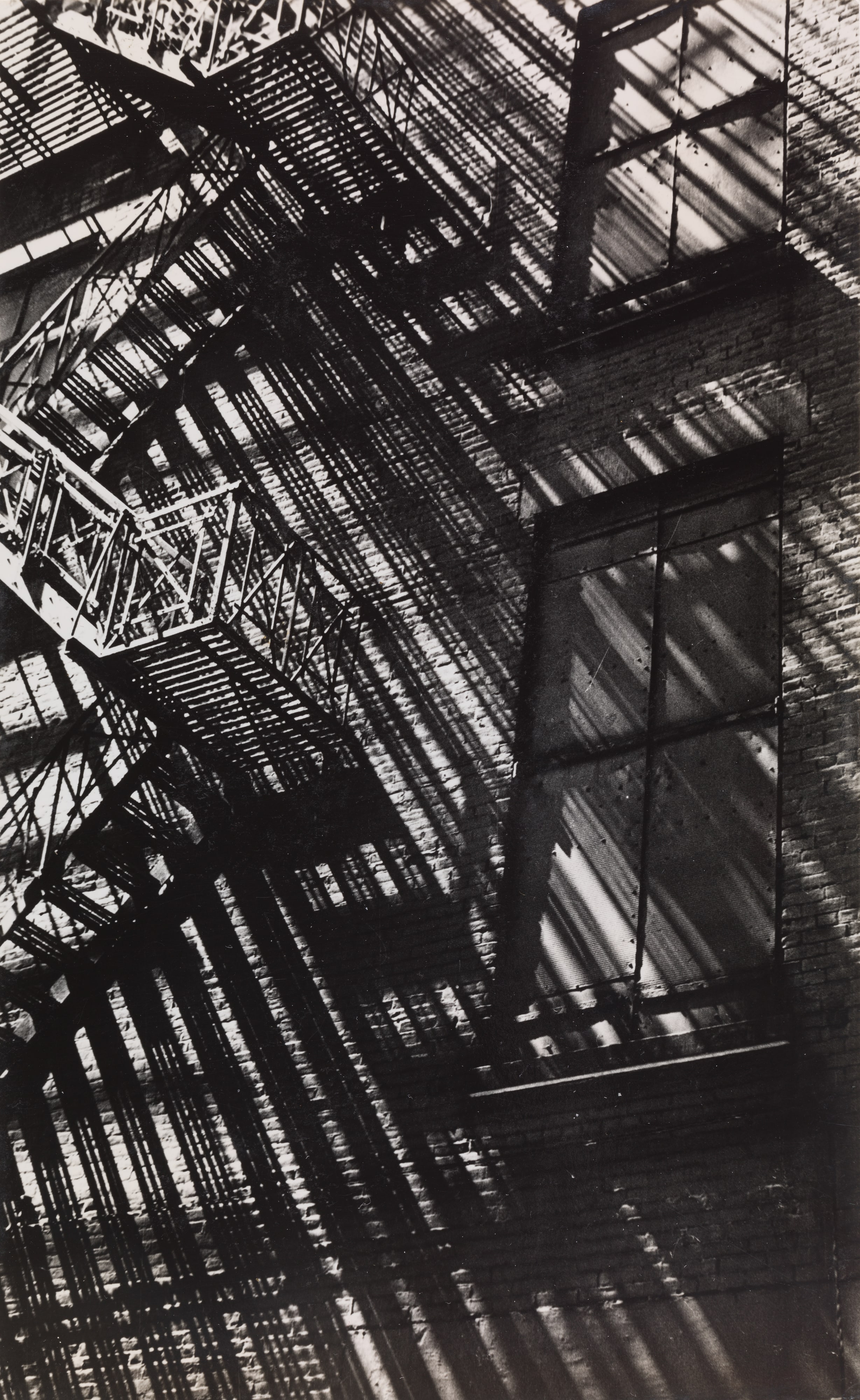 Shadows on Building and Fire Escape, New York