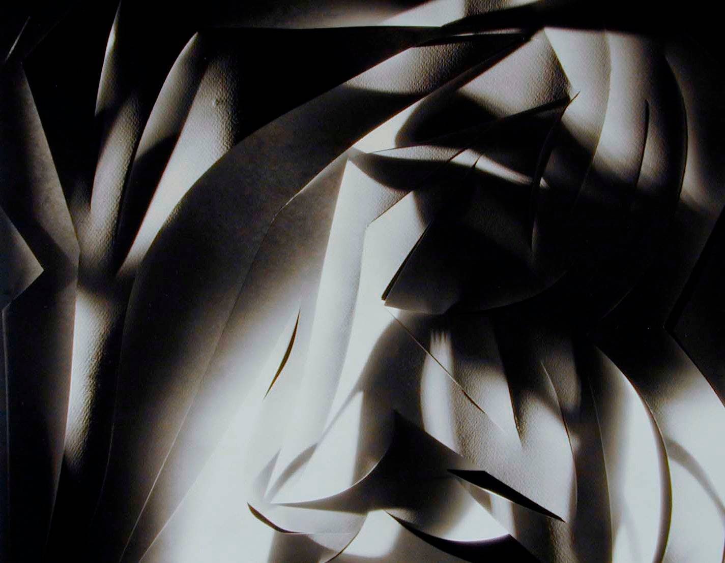 Cut-paper Abstraction, Plate 3 from the Francis Bruguiere portfolio