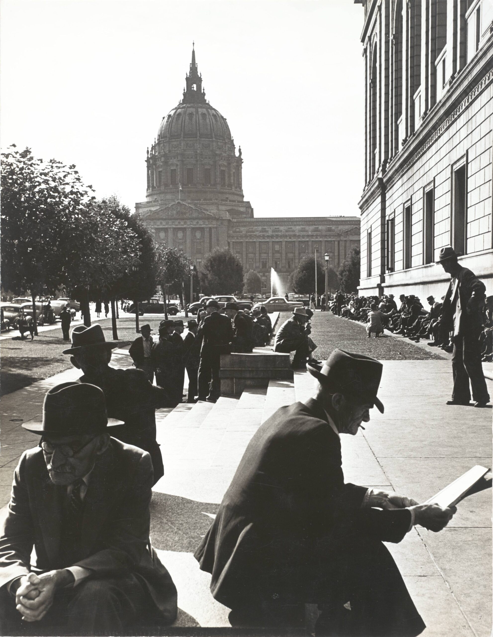 San Francisco Library Plaza