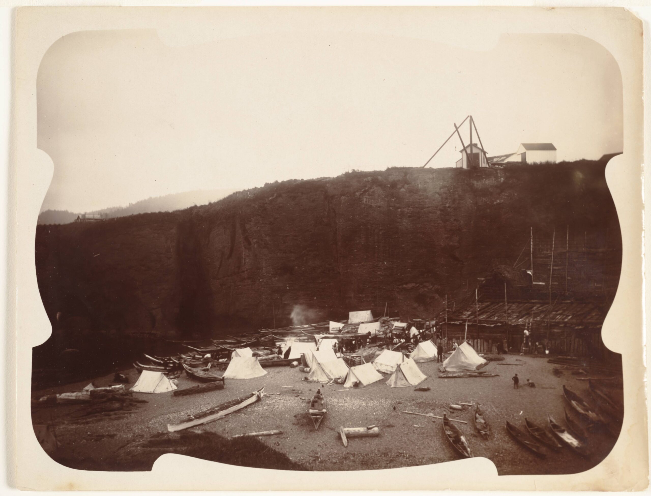 Indian Encampment, Tatoosh Island
