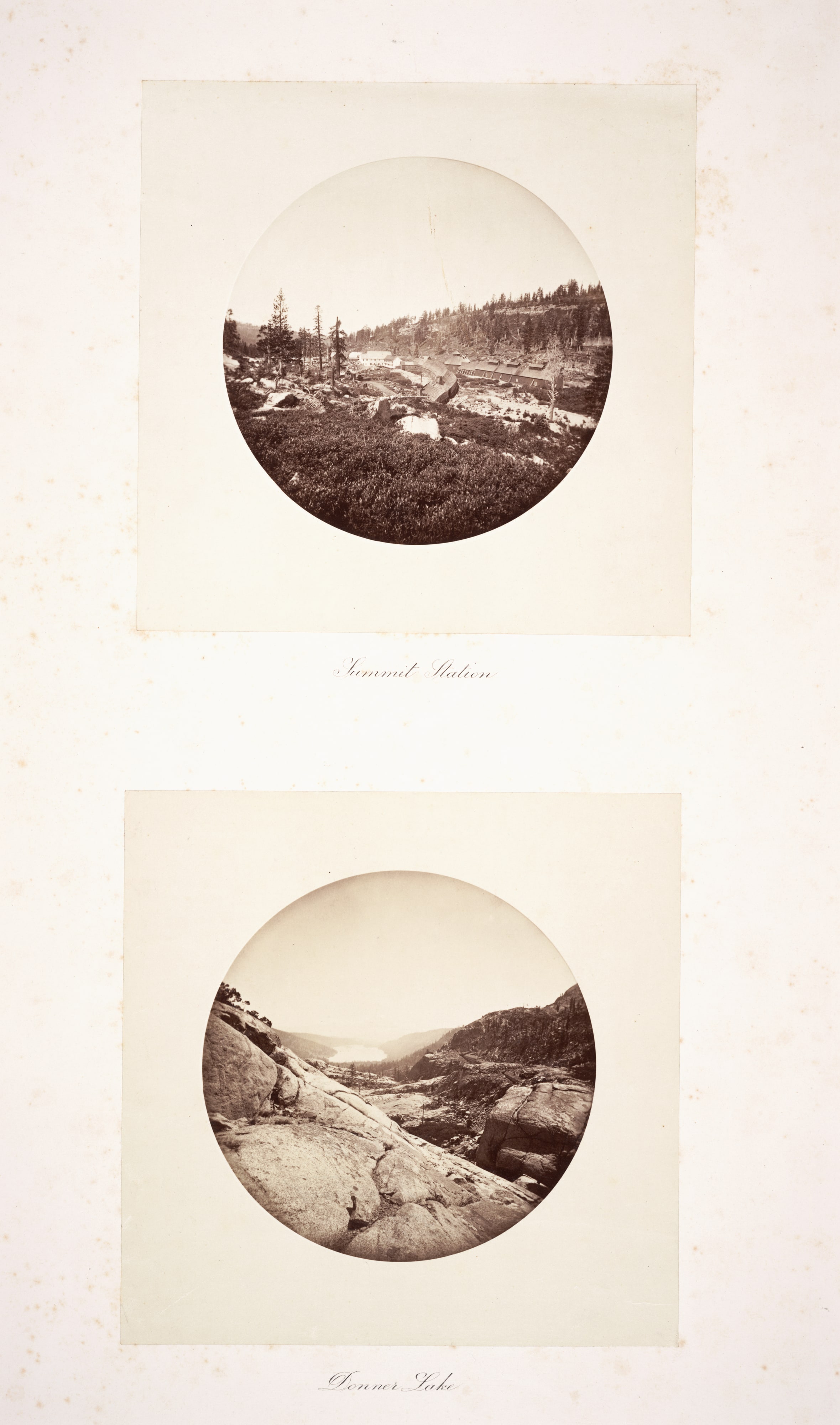 Summit Station and Donner Lake