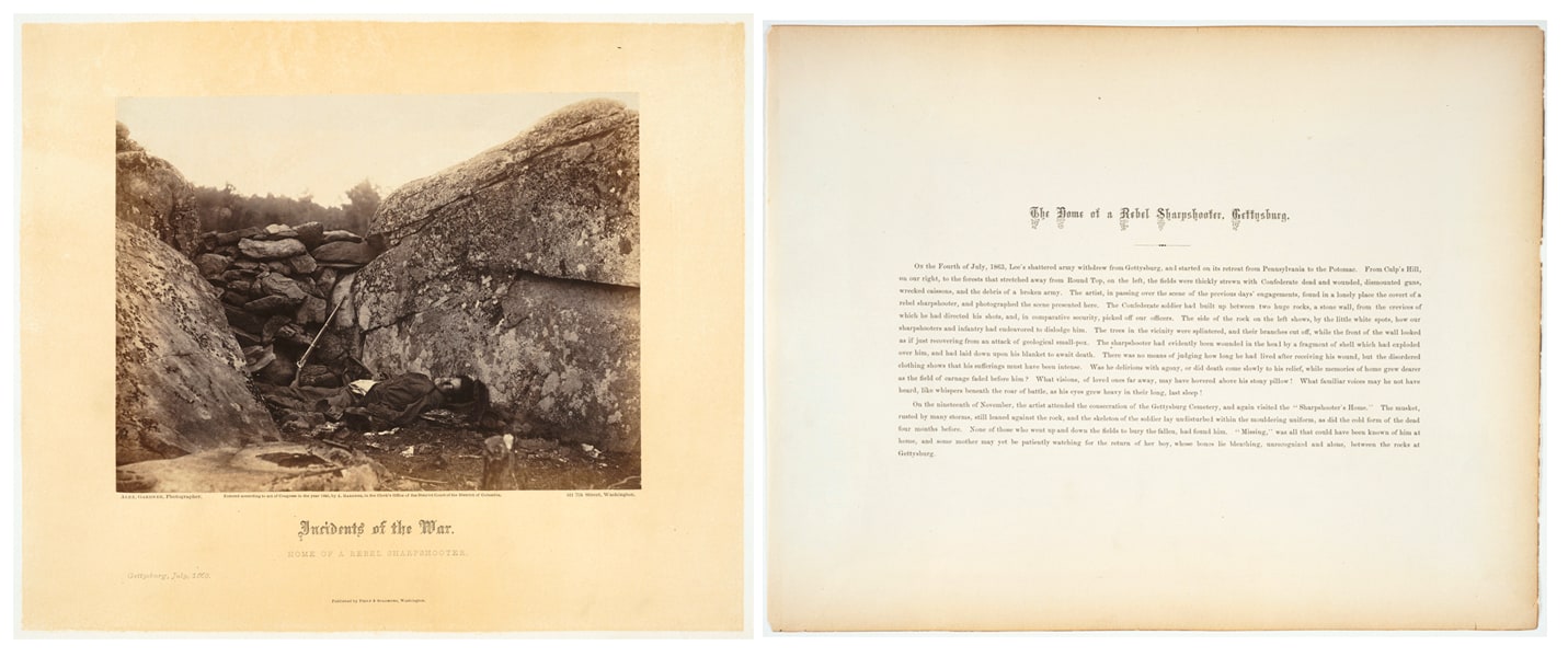 Incidents of the War: Home of a Rebel Sharpshooter
