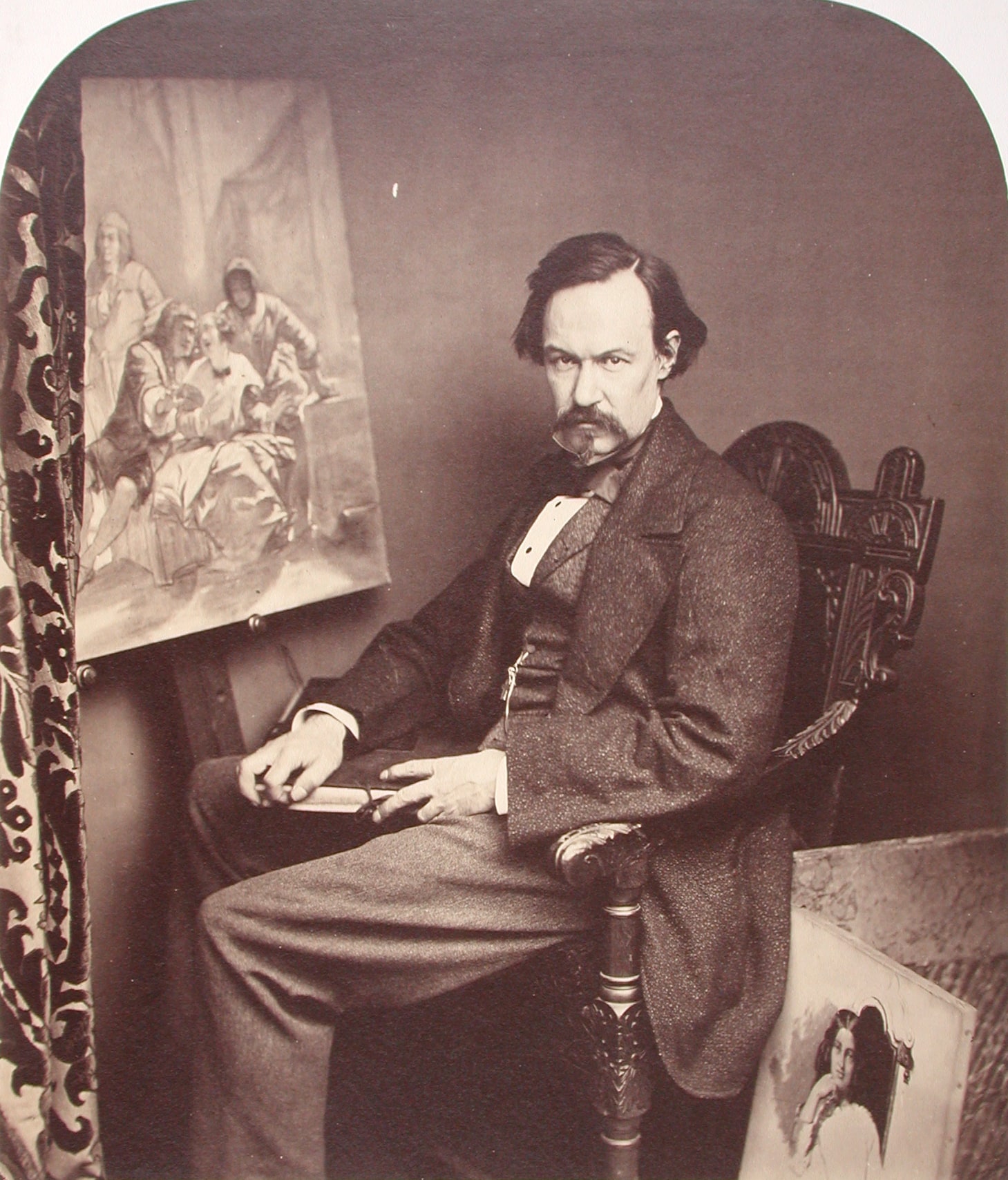 Portrait of Alfred Elmore