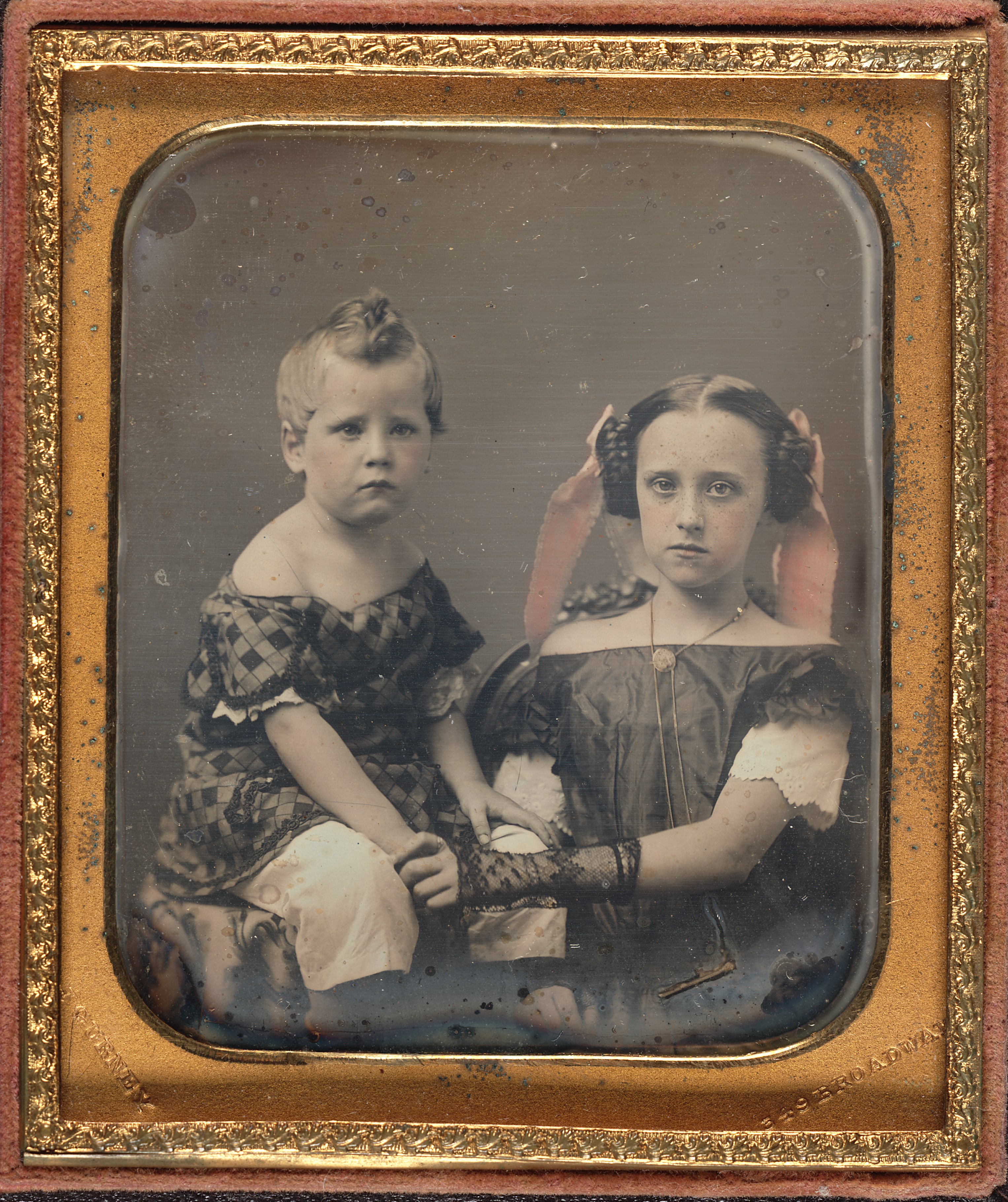 Ann Eliza [aka Mrs. Charles Eldridge] and Walter Barnes
