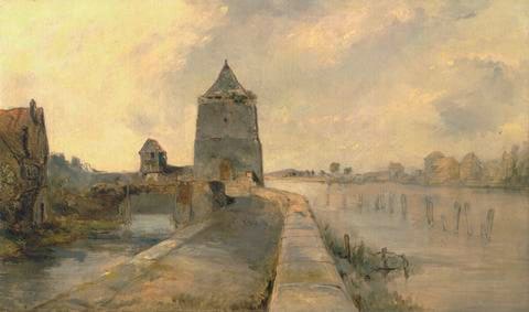 The Rhine at Constance (Konstanz-am-Rhein)