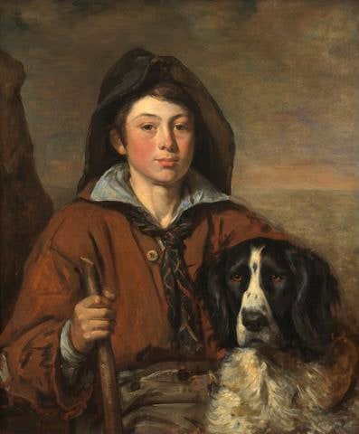 Young Mariner and Dog