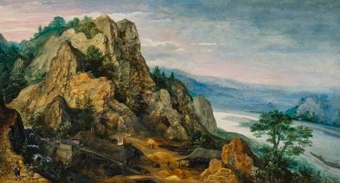 Landscape with a Foundry