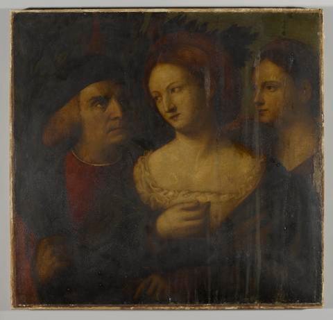 Venetian Nobleman and Two Women