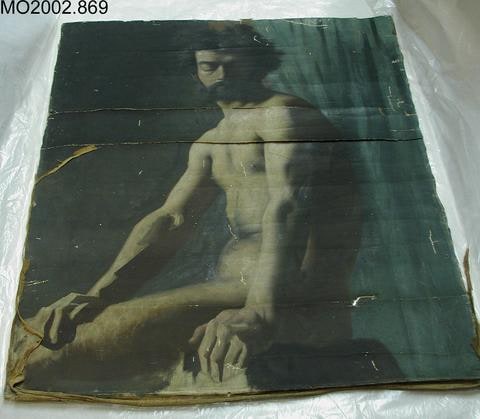 Study of a Seated Male Nude