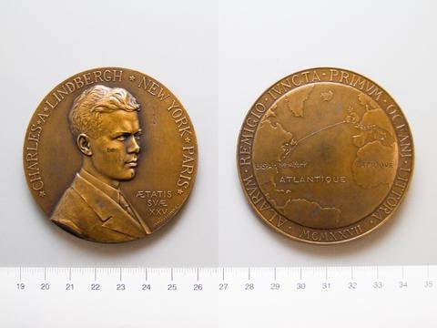Medal of Charles Lindbergh New York Paris